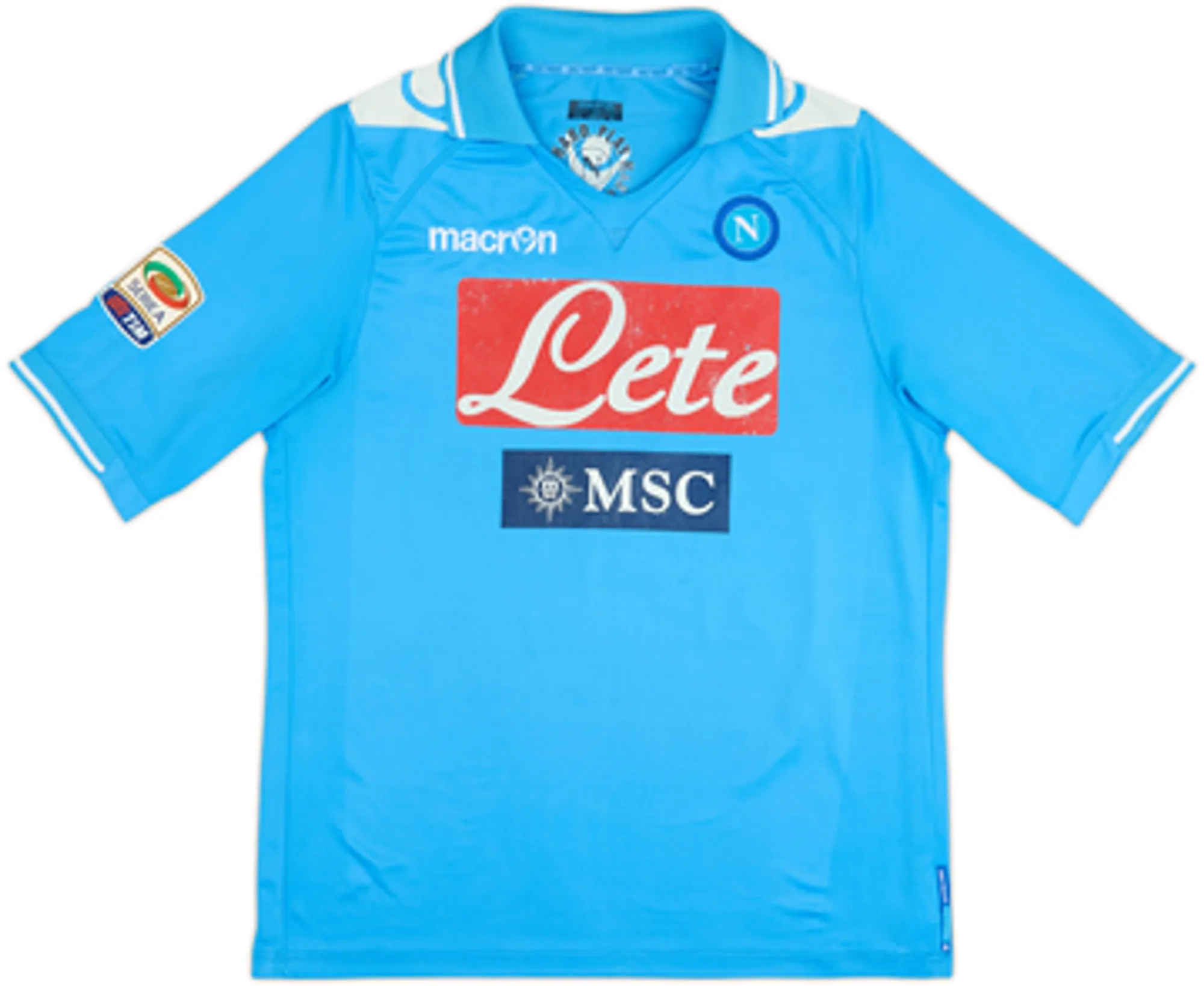 2011-12 Napoli Home Shirt Lavezzi #22 - 6/10 - (XXL)