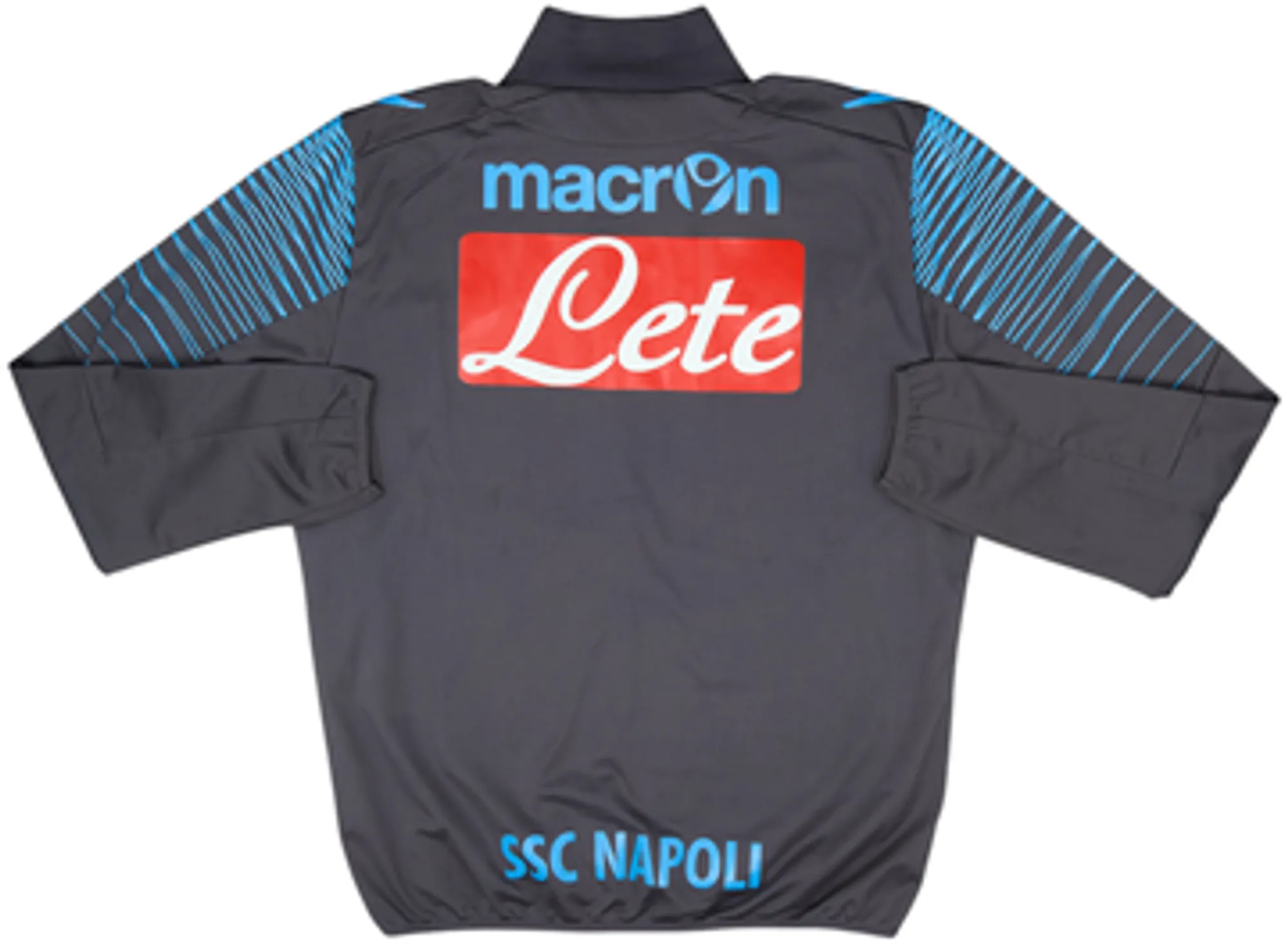 2014-15 Napoli Macron 1/4 Zip Training Top - 7/10 - (XXL)