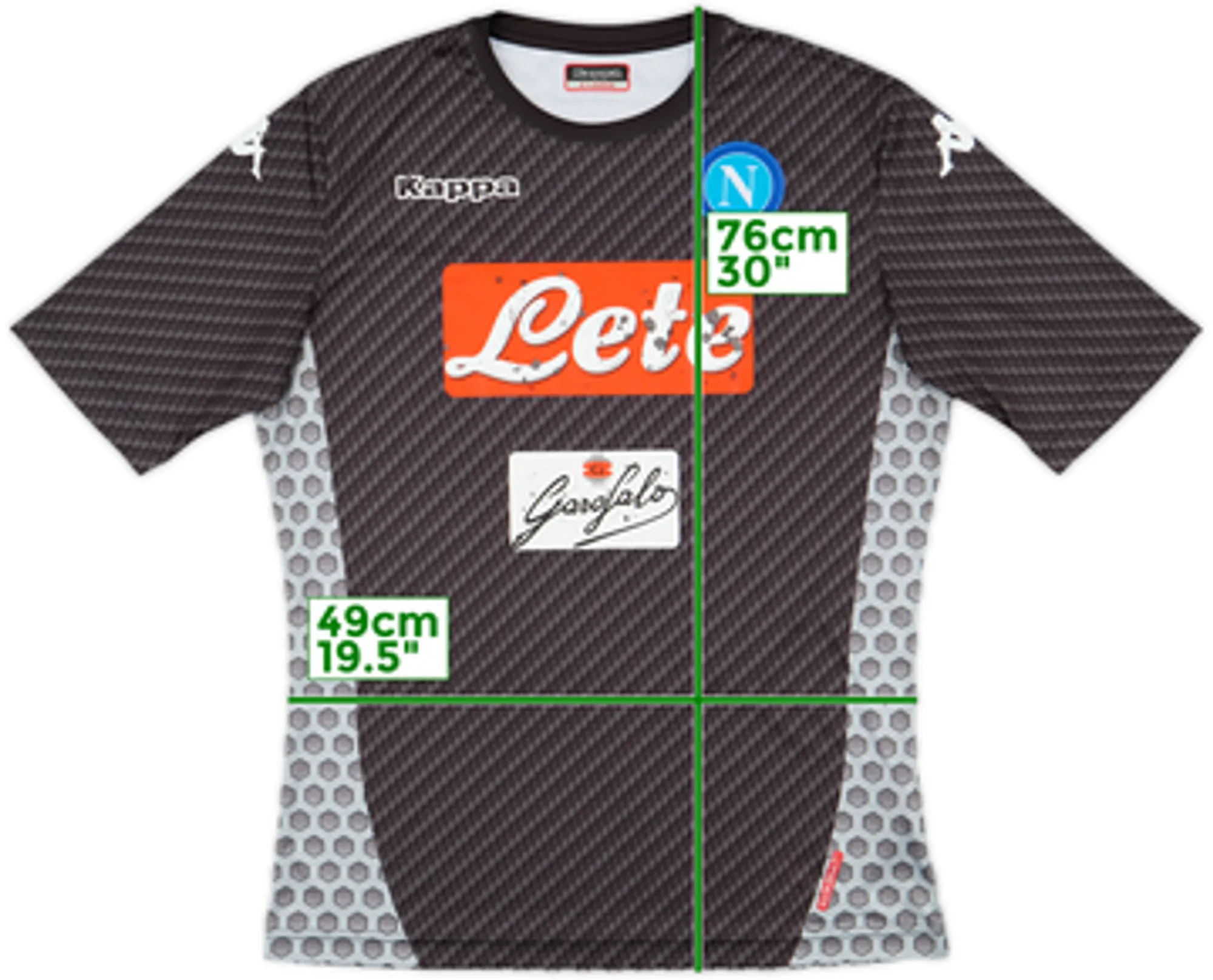 2017-18 Napoli Fourth Shirt - 4/10 - (XL)