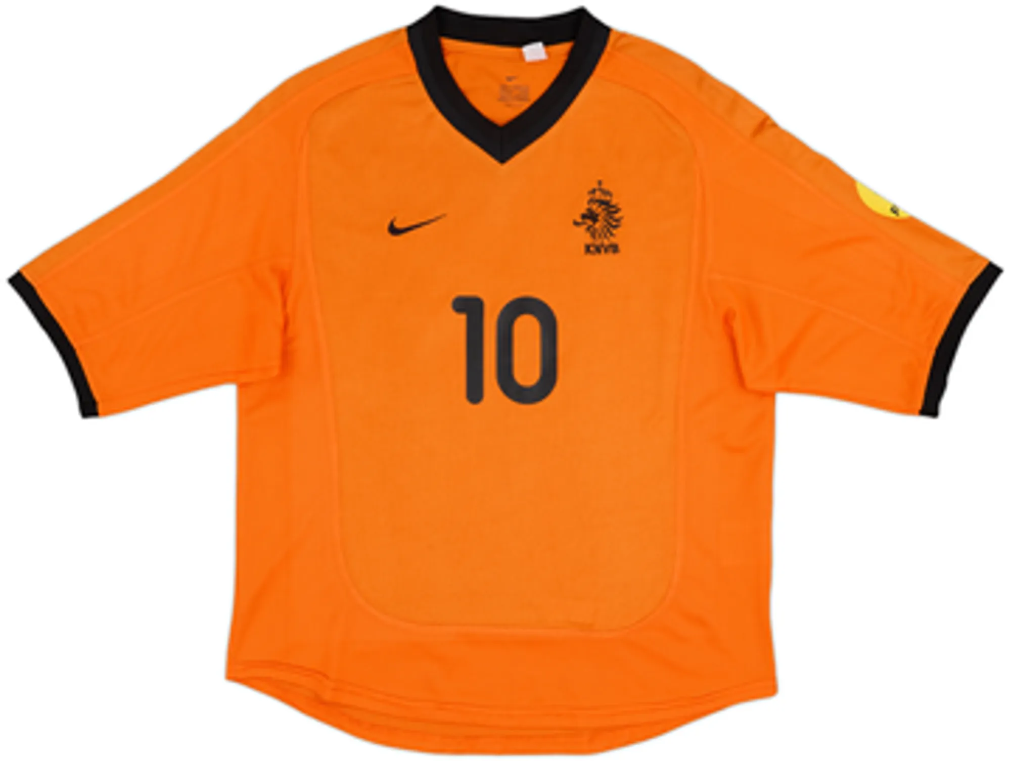 2000-02 Netherlands Home Shirt Bergkamp #10 - 7/10 - (XL)