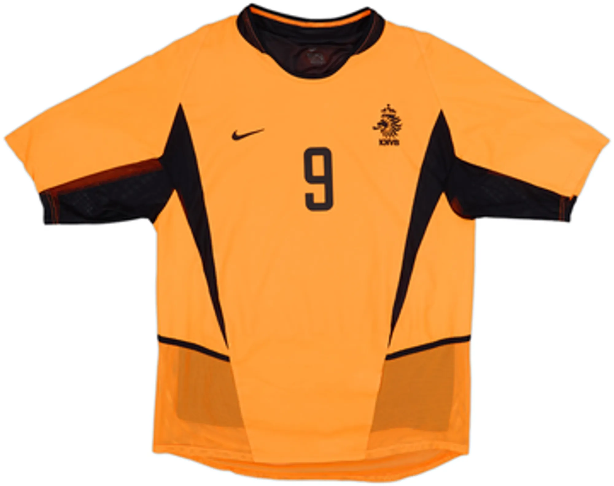 2002-04 Netherlands Player Issue Home Shirt V.Nistelrooy #9 - 8/10 - (M)
