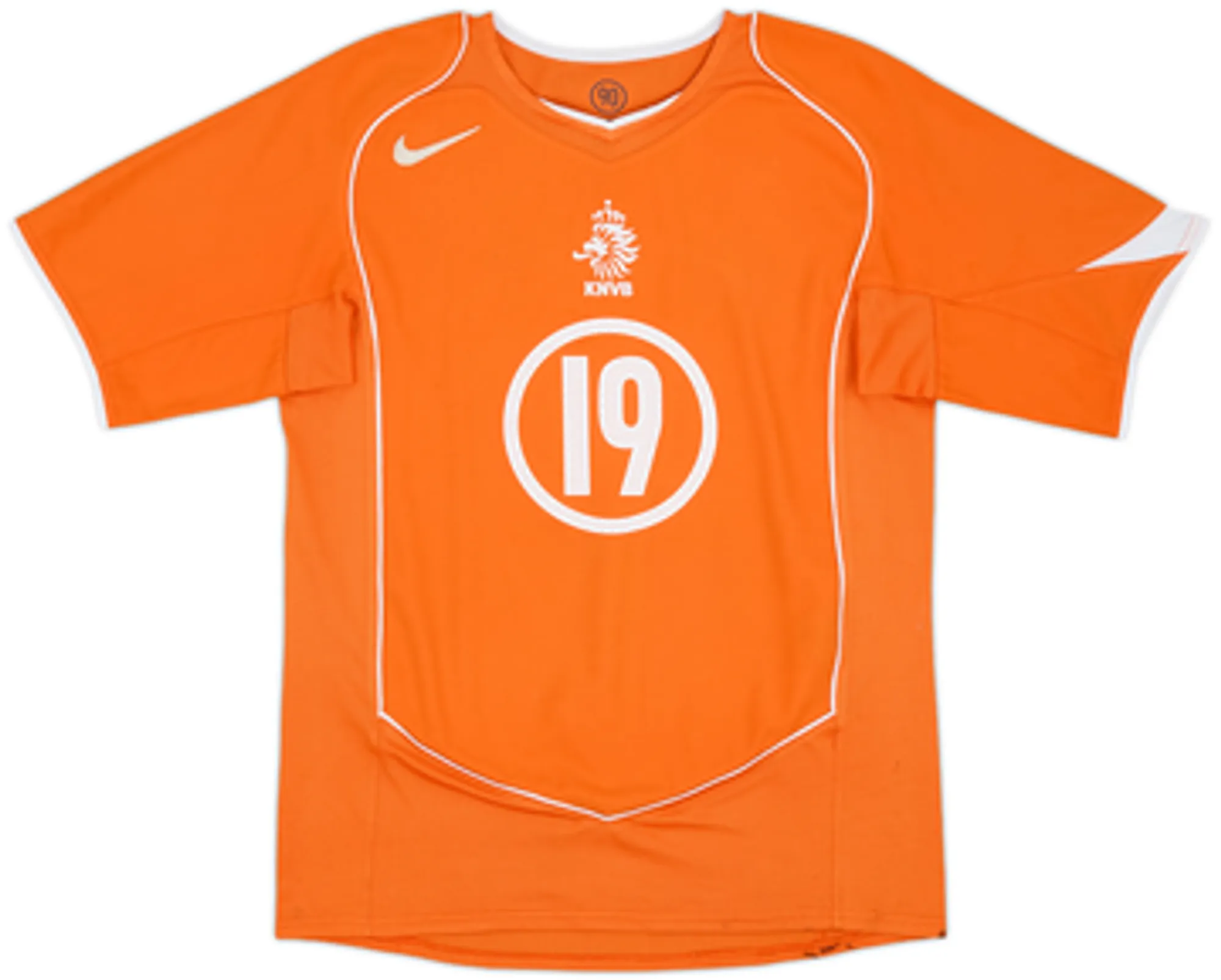 2004-06 Netherlands Home Shirt Robben #19 - 5/10 - (S)