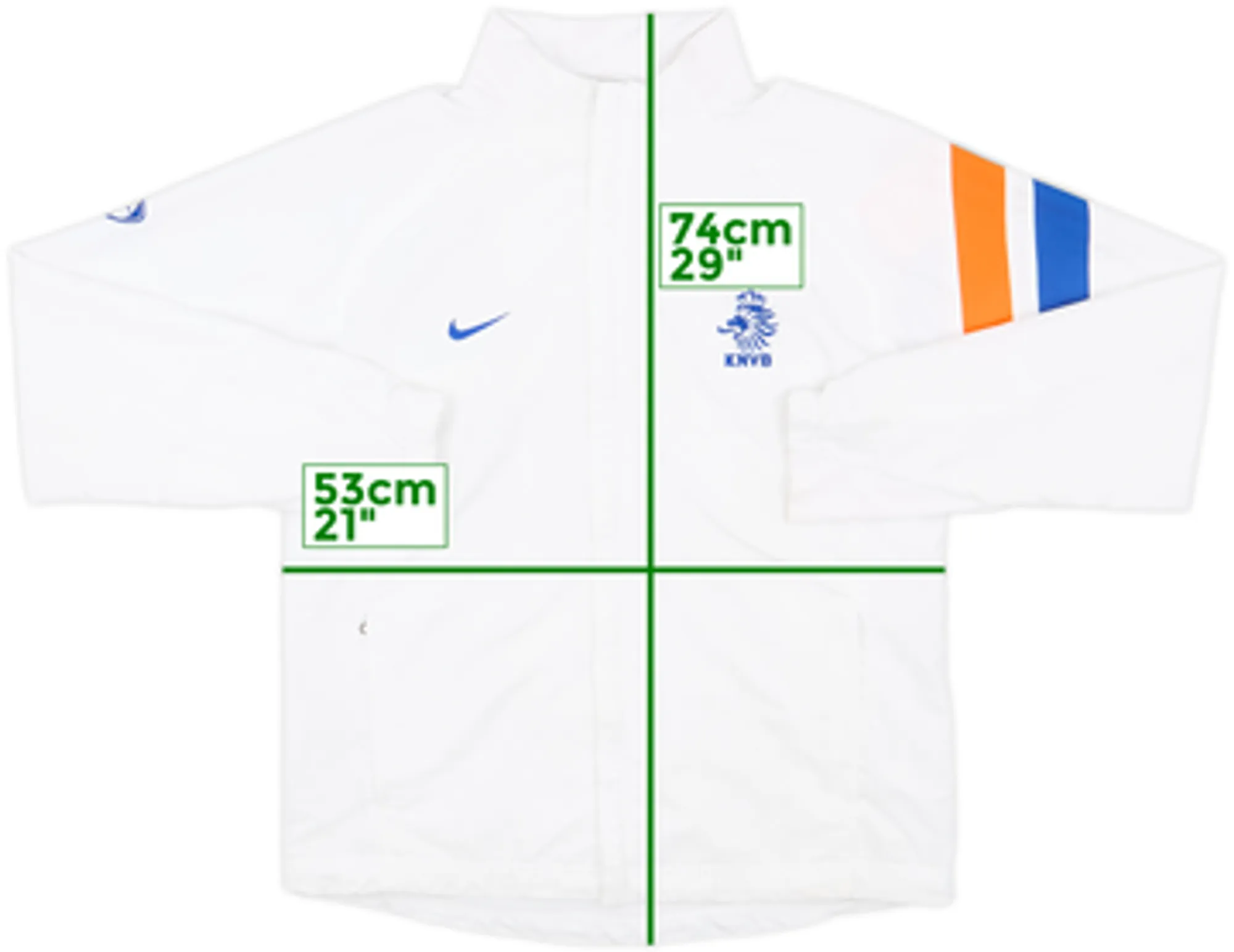 2006-07 Netherlands Nike Track Jacket - 8/10 - (M)