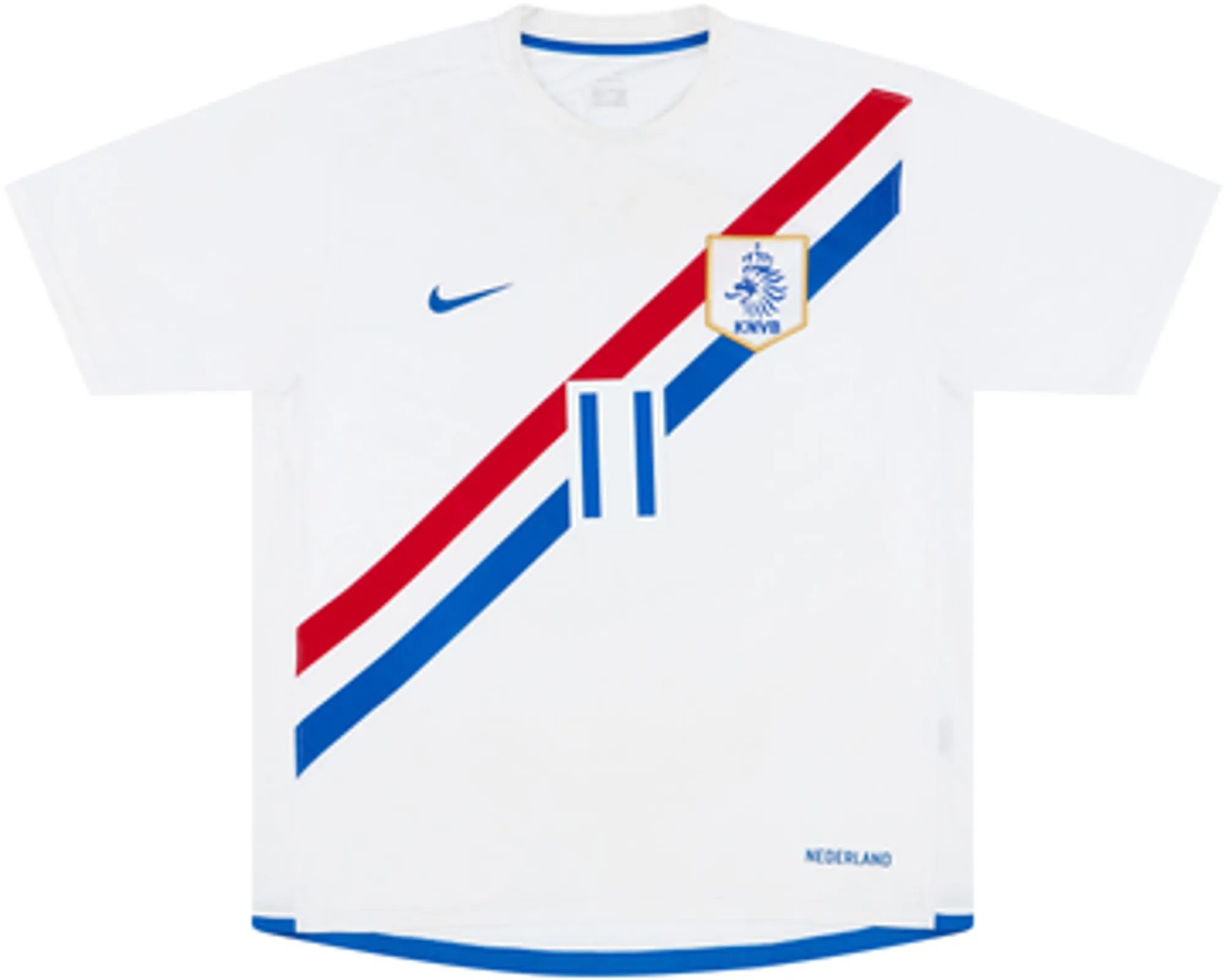 2006-08 Netherlands Away Shirt Robben #11EL