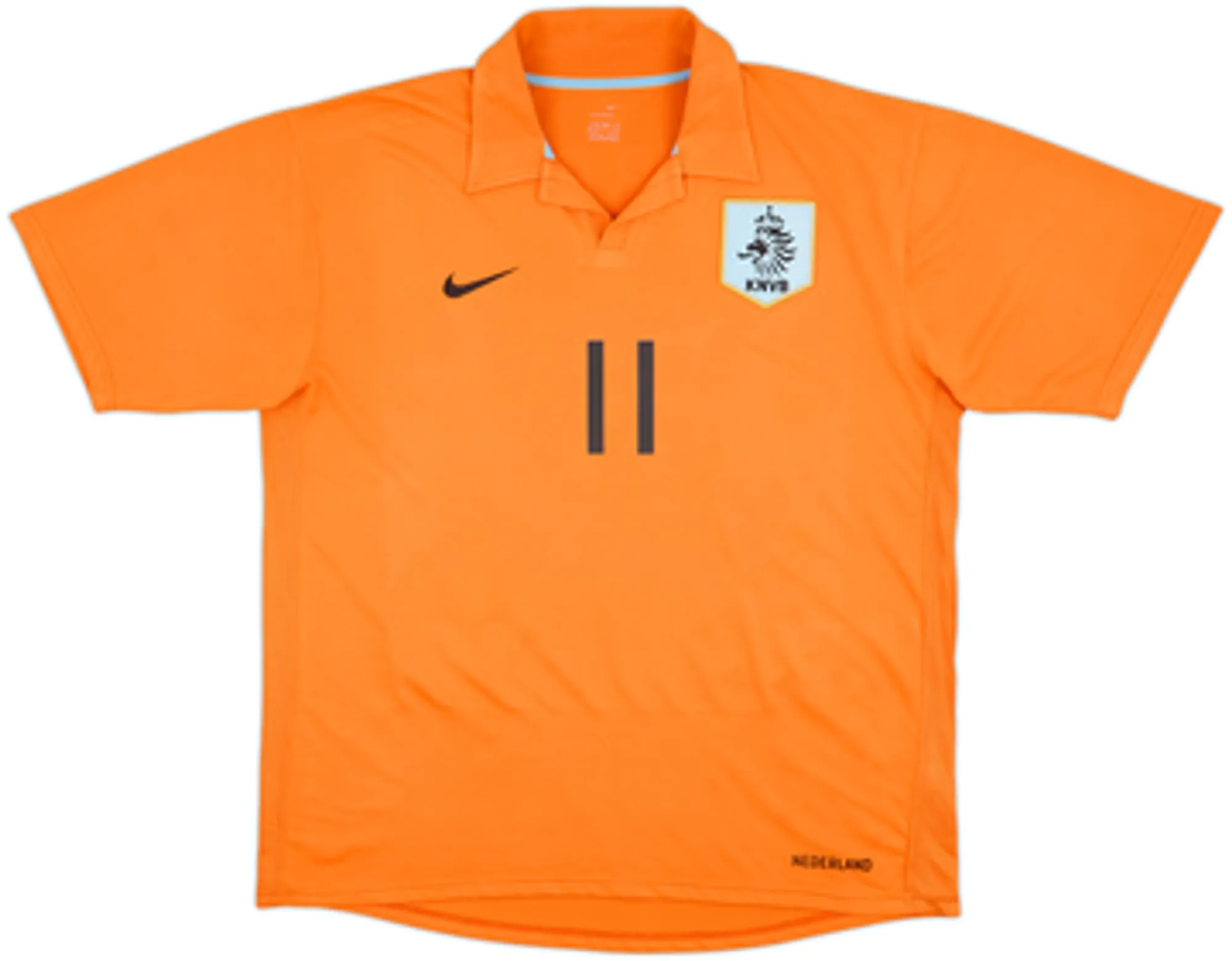 2006-08 Netherlands Home Shirt Robben #11 - 6/10 - (XL)