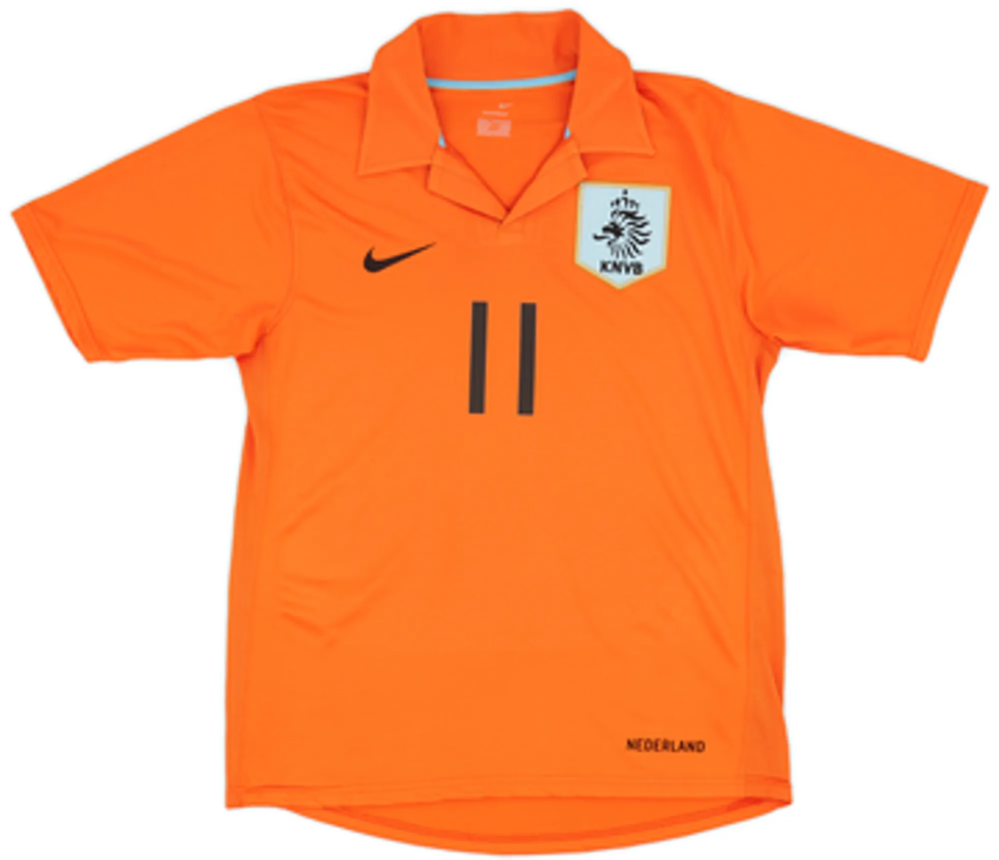 2006-08 Netherlands Home Shirt Robben #11 - 9/10 - (S)