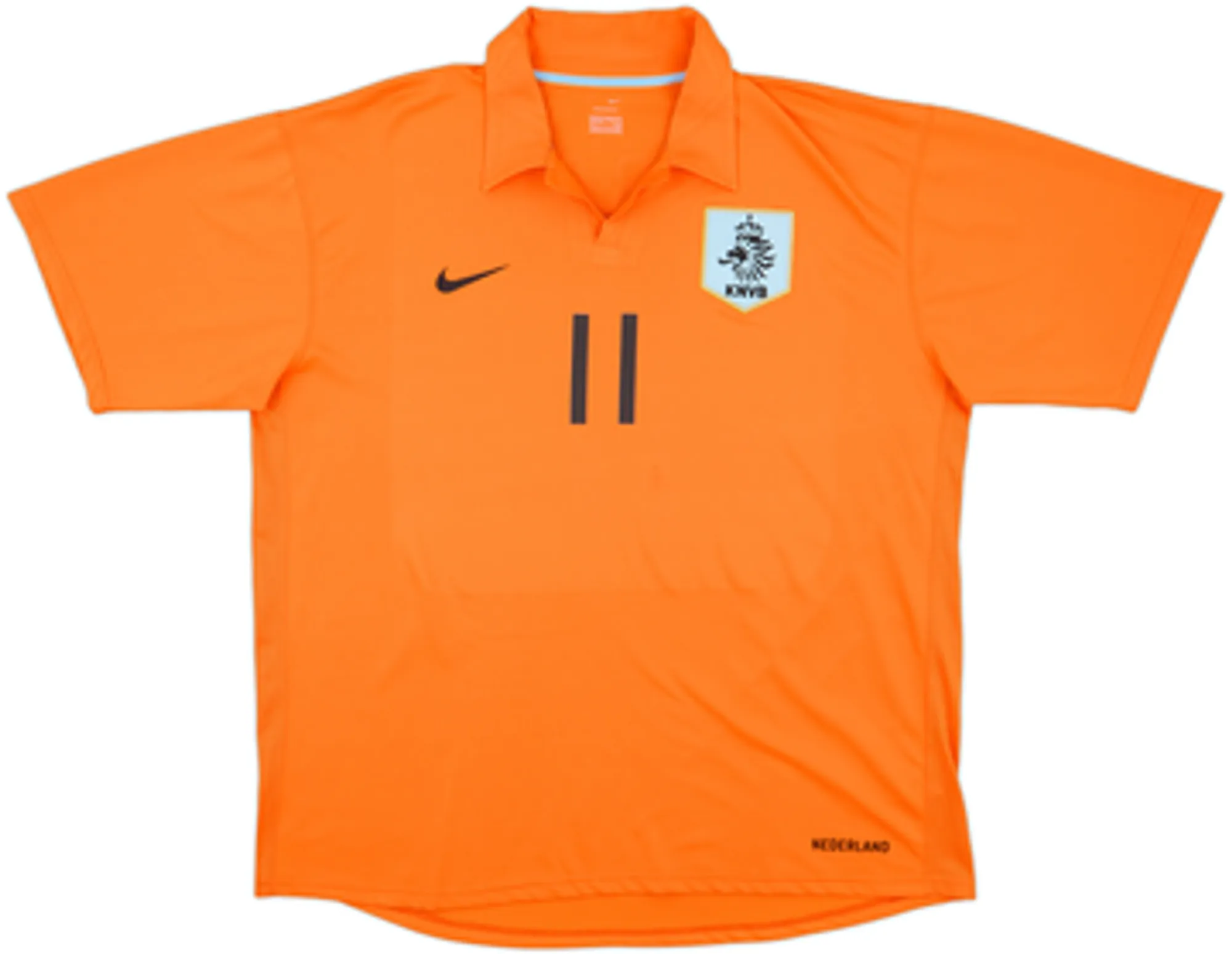 2006-08 Netherlands Home Shirt Robben #11 - 8/10 - (S)