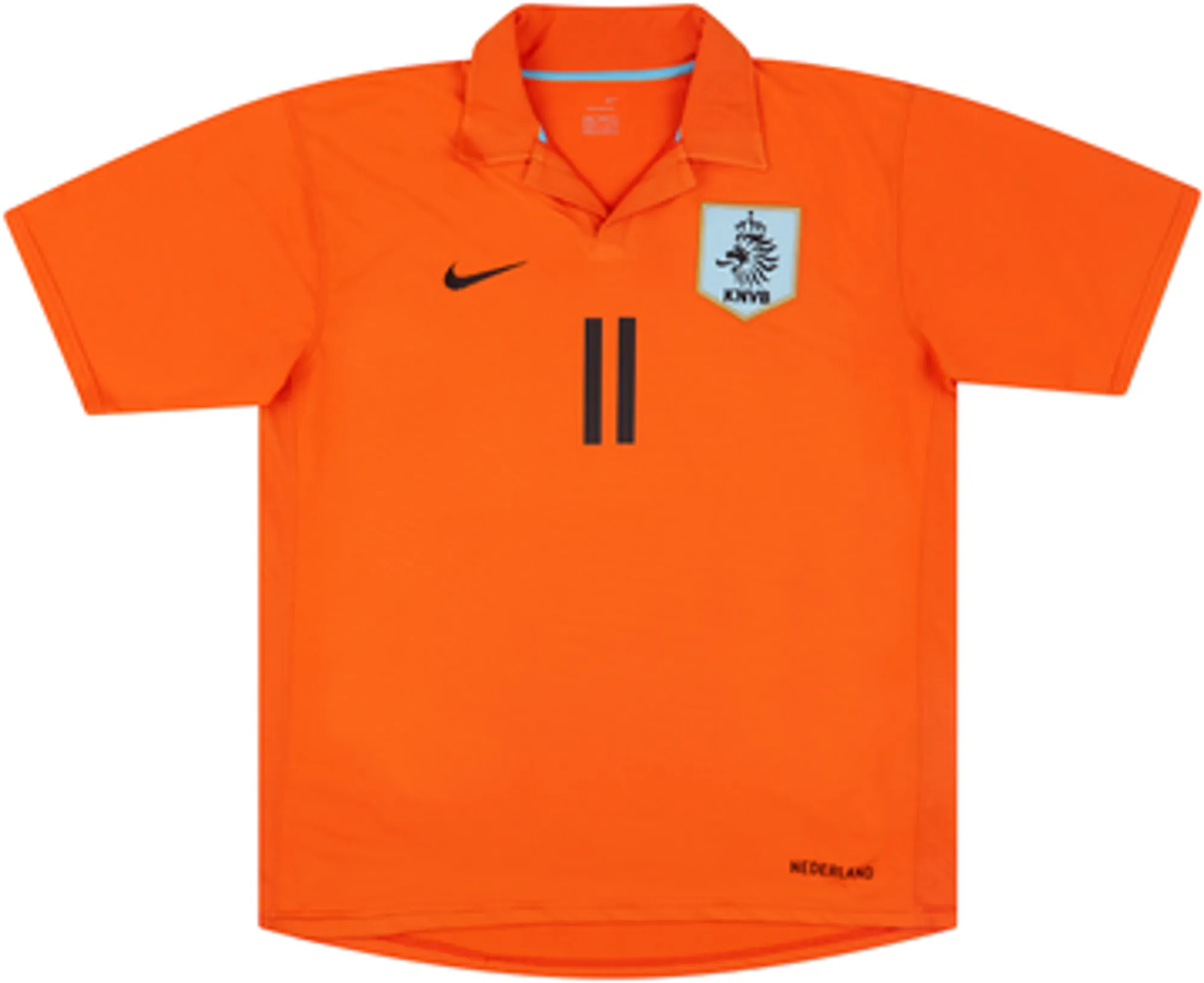 2006-08 Netherlands Home Shirt Robben #11EL