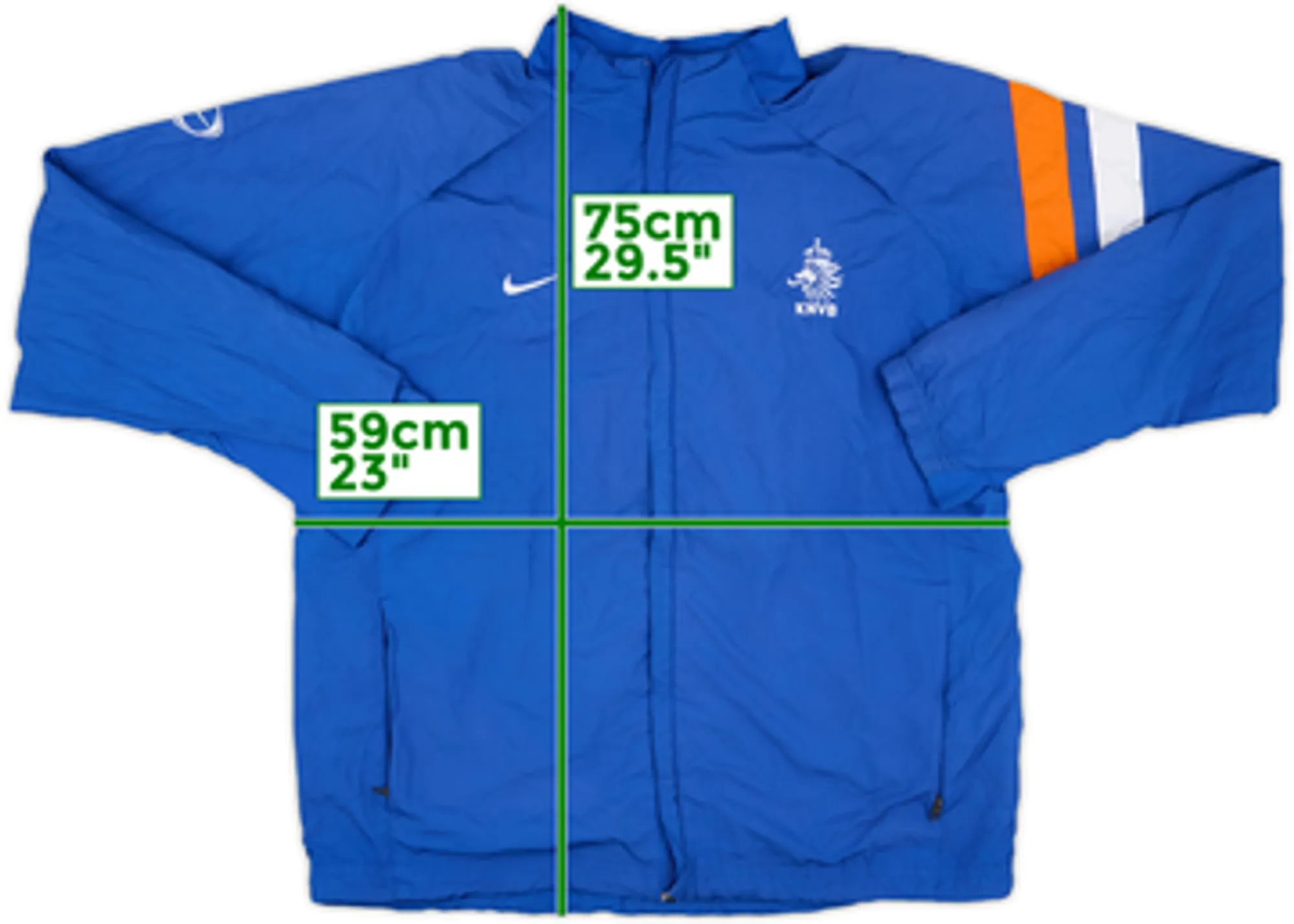 2006-08 Netherlands Nike Track Jacket - 8/10 - (XL)