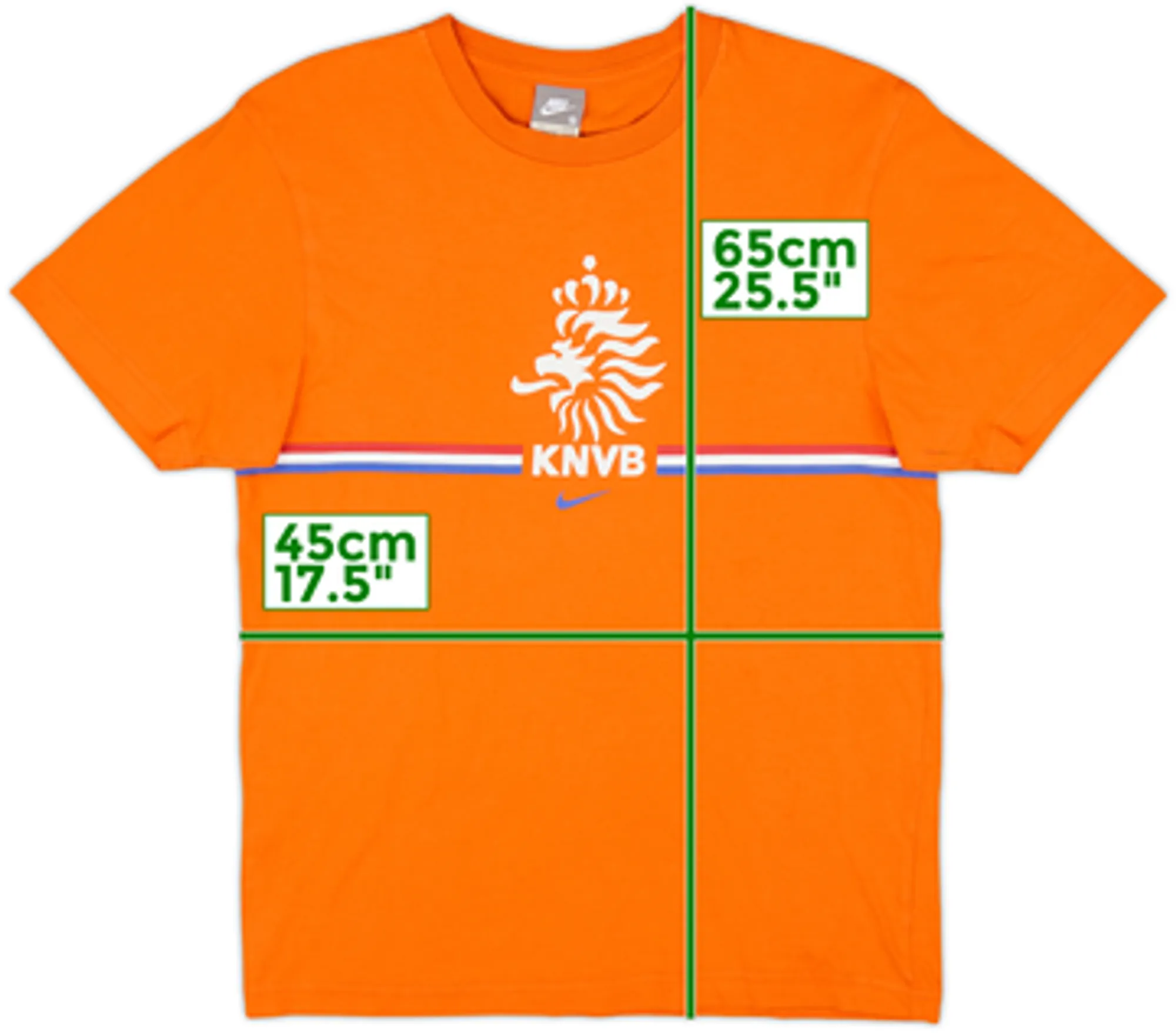 2008-09 Netherlands Nike Cotton Tee - 7/10 - (S)