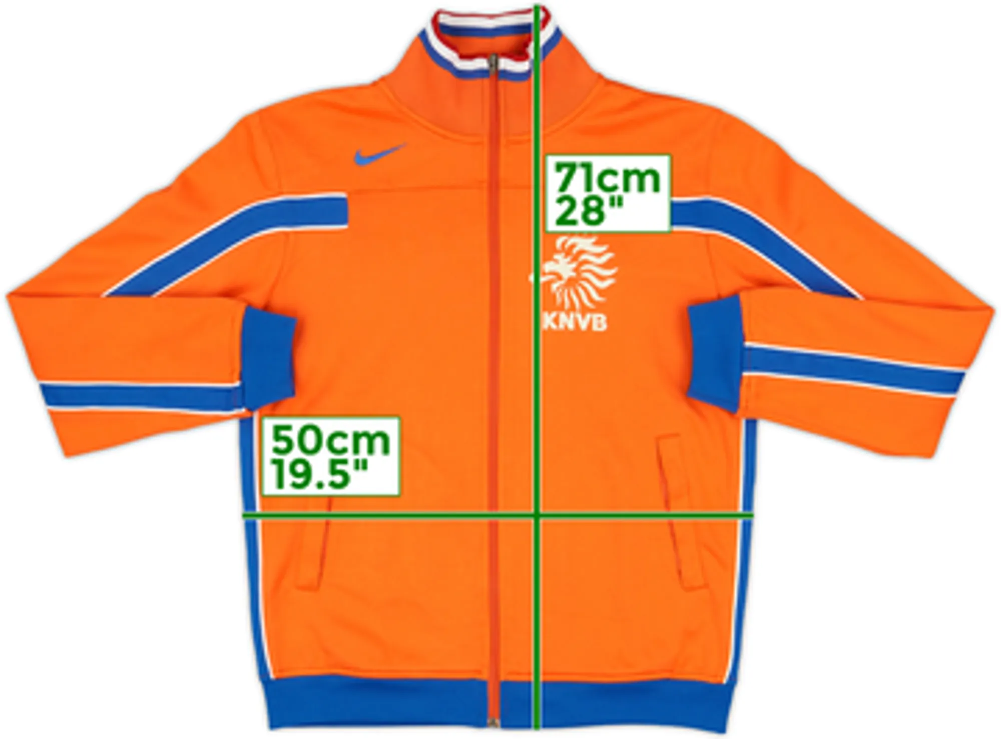 2008-10 Netherlands Nike Track Jacket - 6/10 - (S)