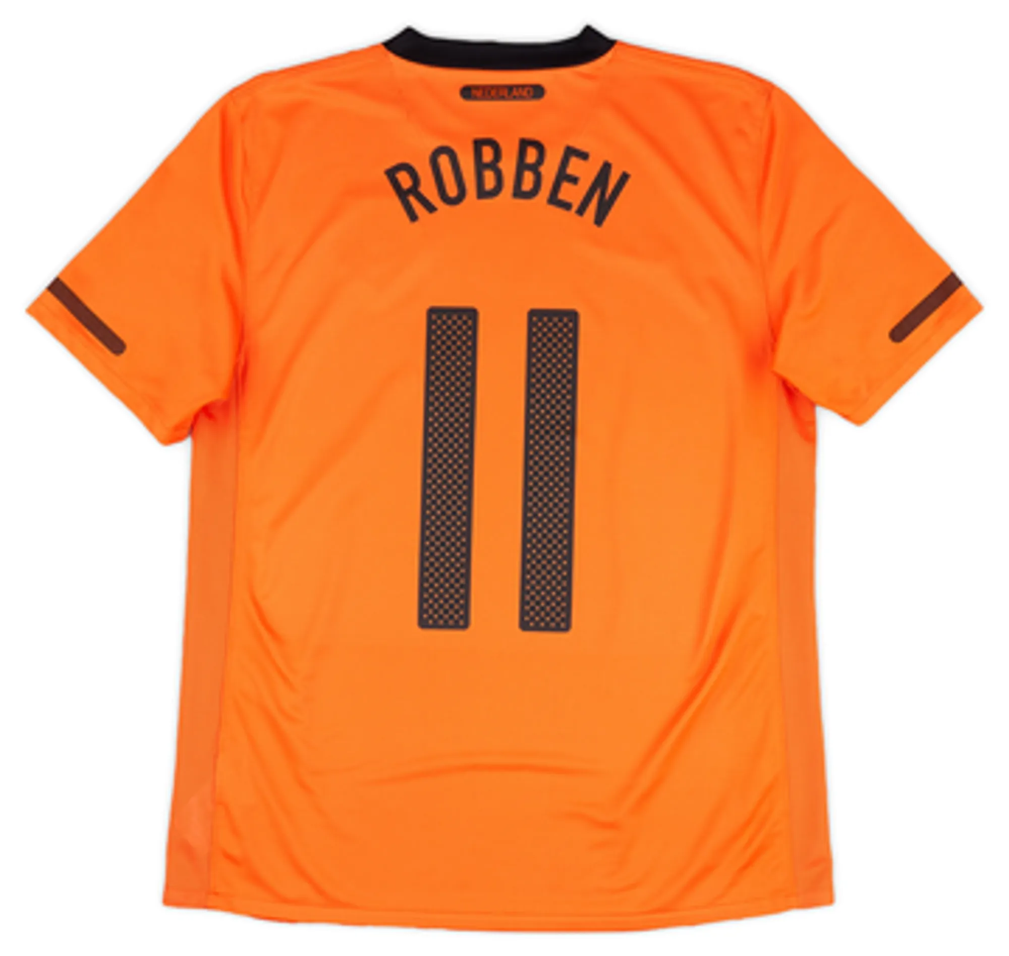 2010-11 Netherlands Home Shirt Robben #11EM