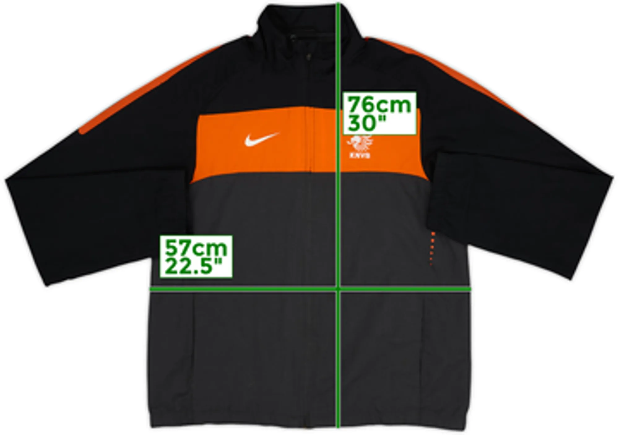 2010-11 Netherlands Nike Track Jacket - 6/10 - (L)