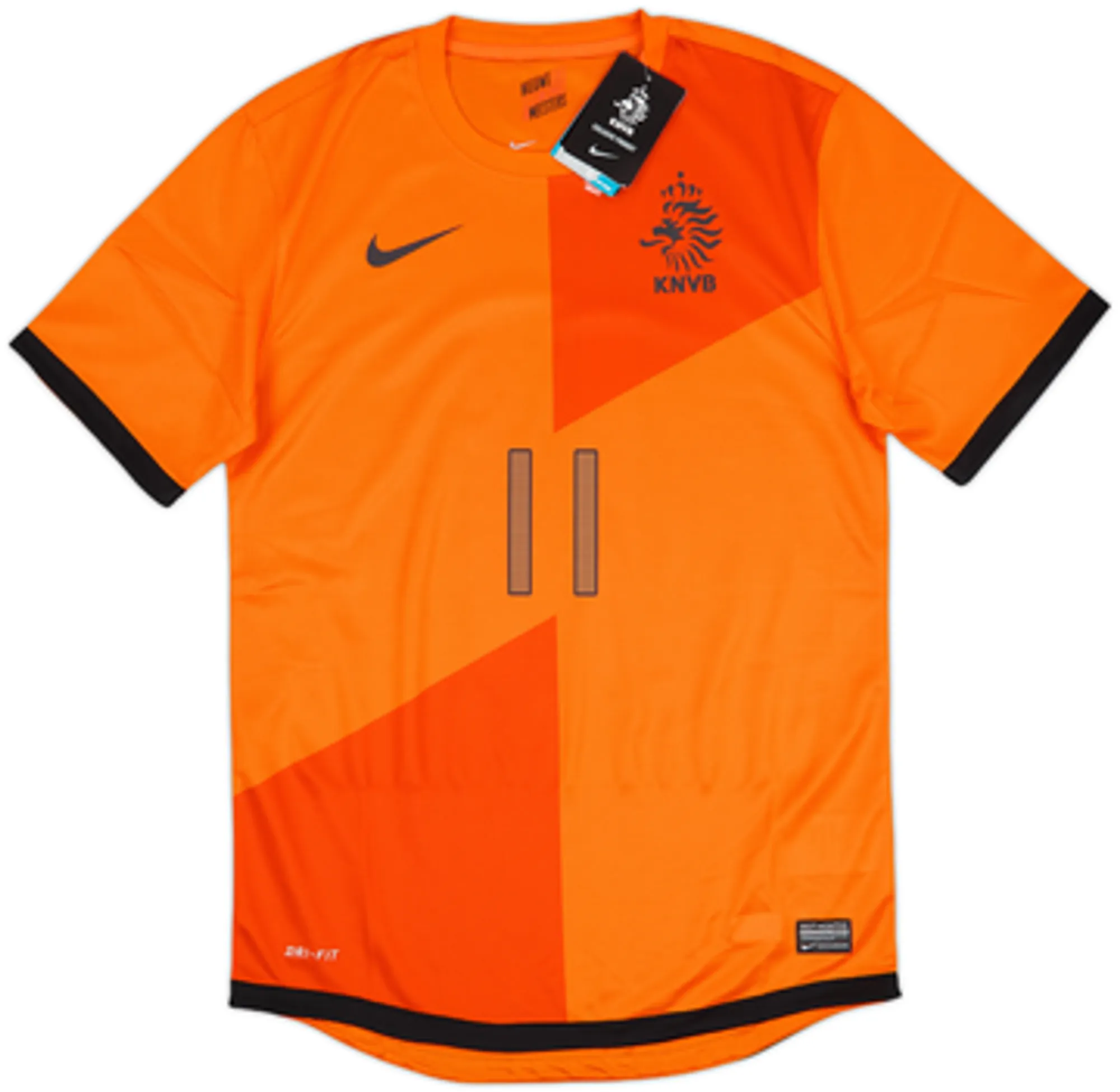 2012-13 Netherlands Home Shirt Robben #11 (S)