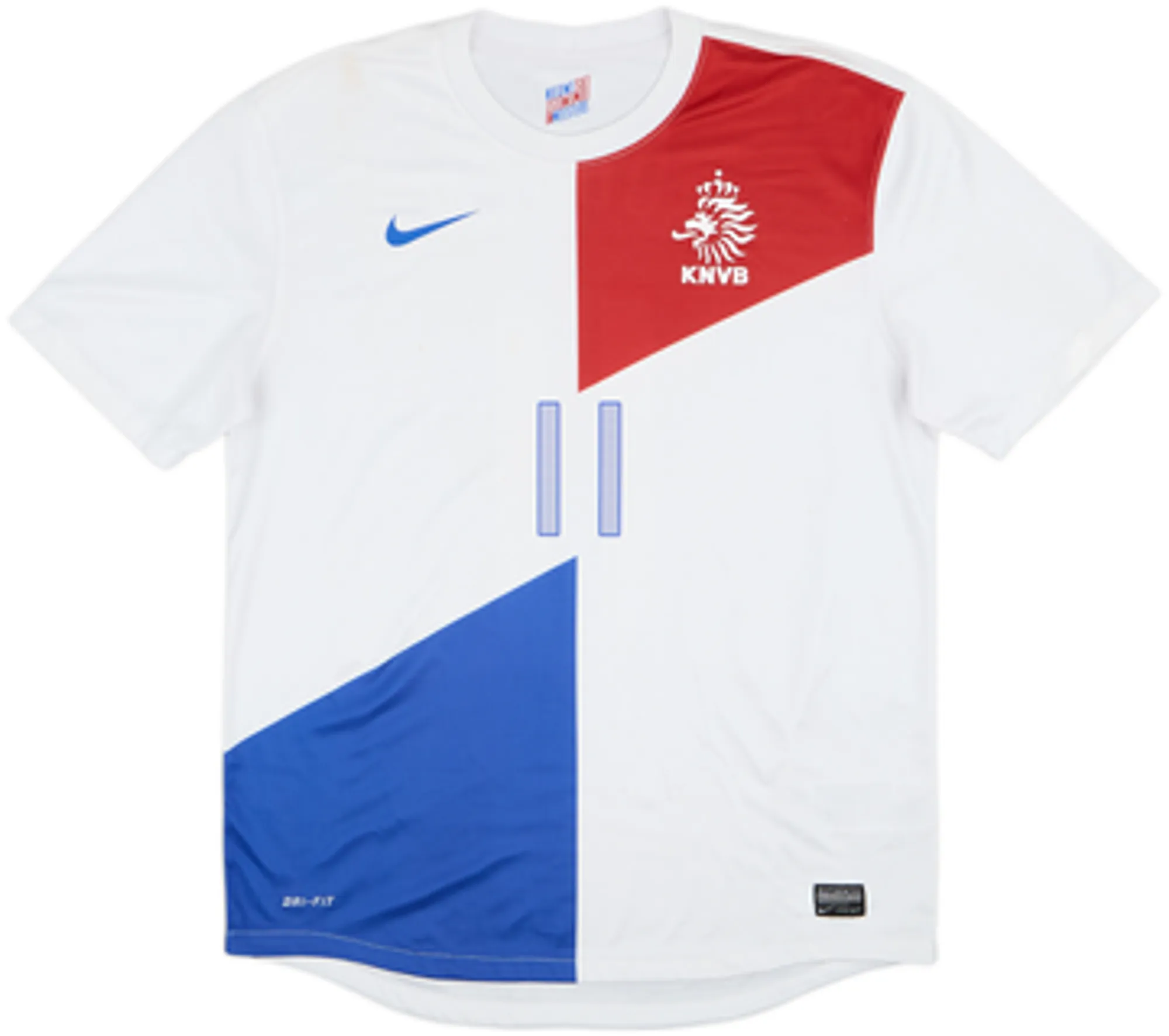 2013-14 Netherlands Away Shirt Robben #11 - 5/10 - (L)