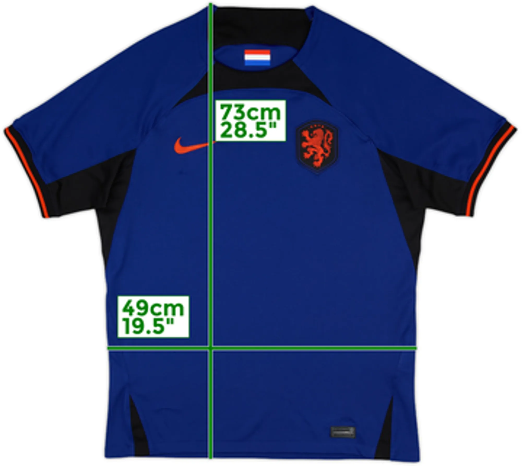 2022-23 Netherlands Away Shirt - 7/10 - (M)