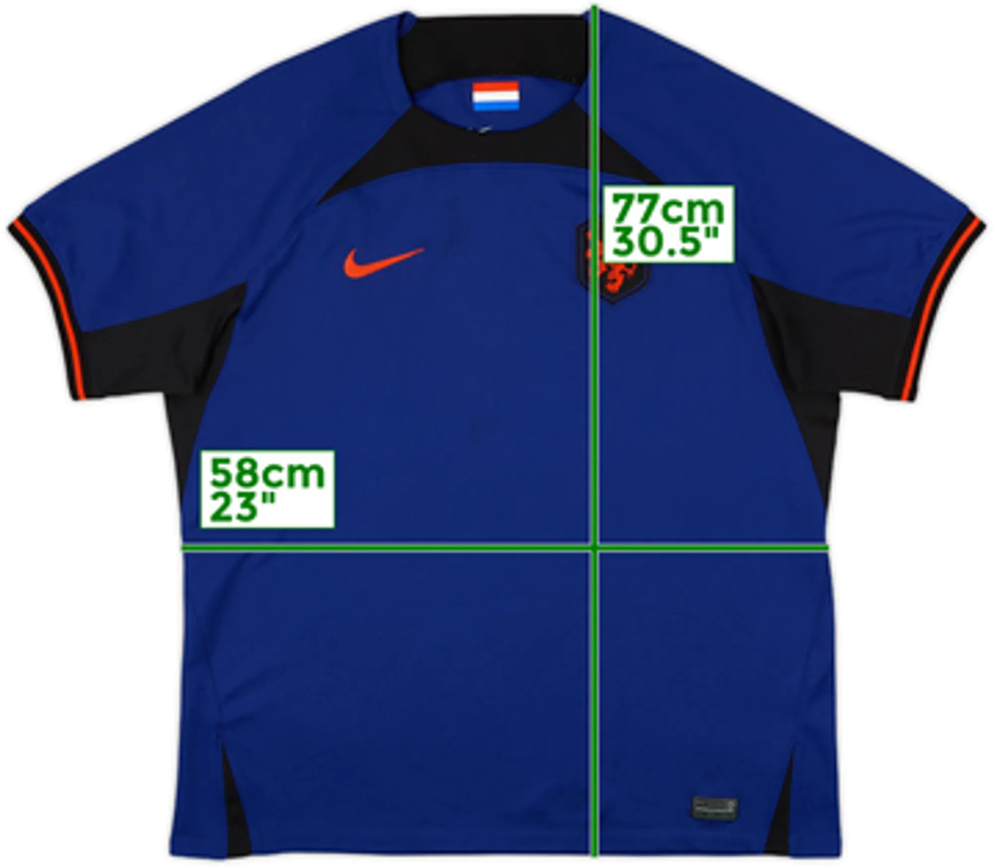 2022-23 Netherlands Away Shirt - 9/10 - (XL)