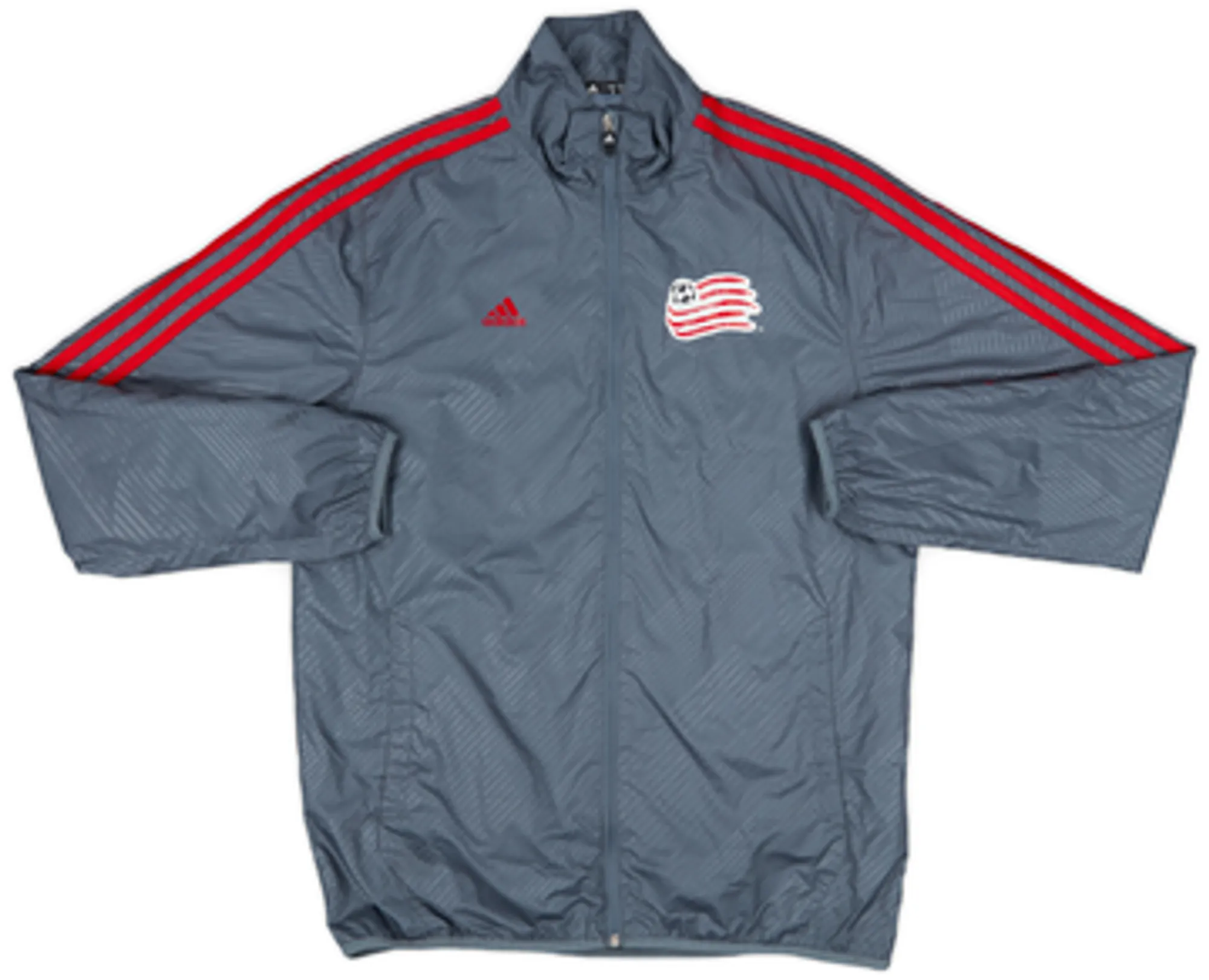 2014-15 New England Revolution adidas Track Jacket - 6/10 - (S)