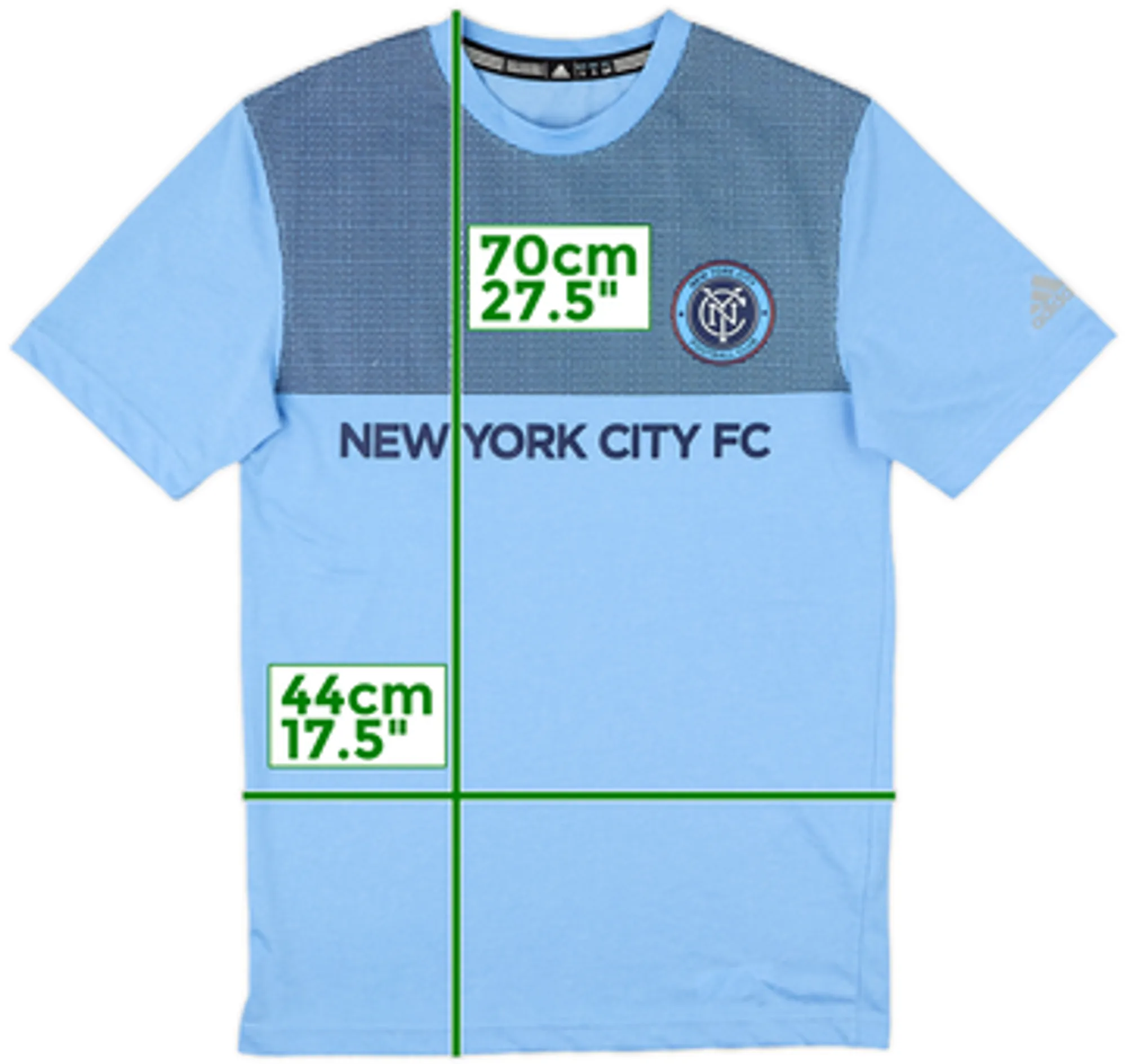 2015 New York City adidas Cotton Tee - 8/10 - (S)