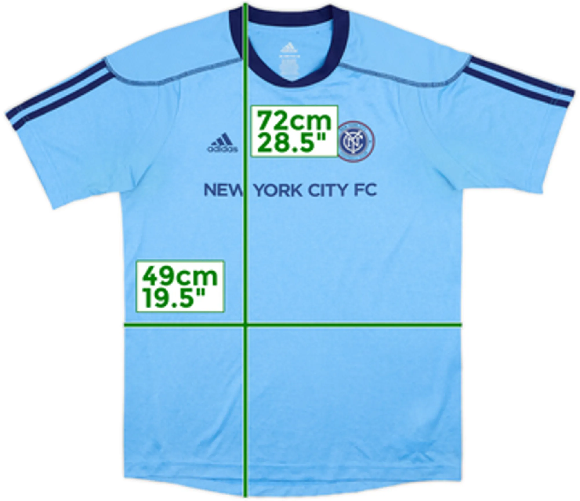 2016 New York City adidas Training Shirt - 9/10 - (XL)