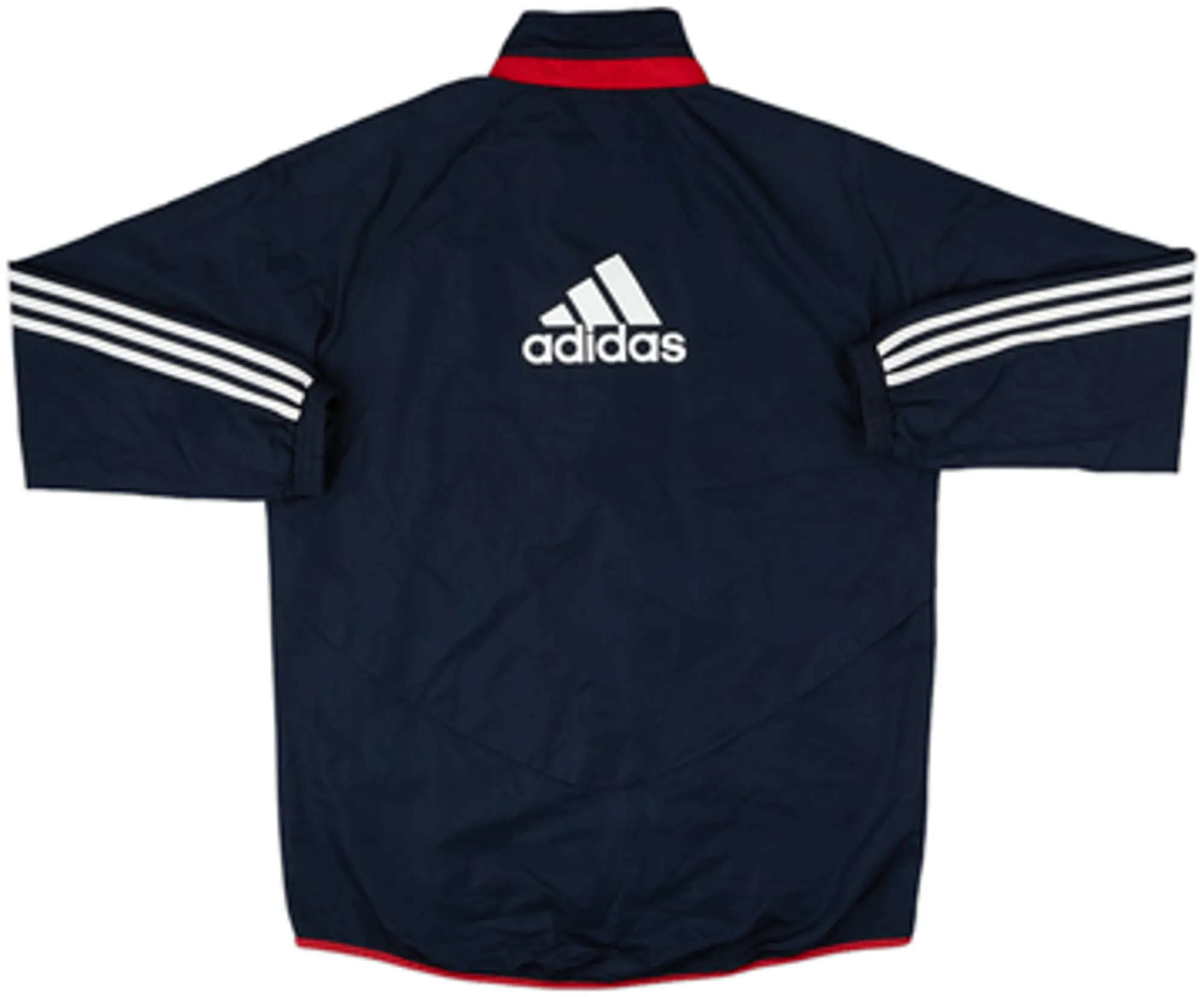 2012-13 New York Red Bulls adidas Hooded Rain Jacket - 8/10 - (L/XL)
