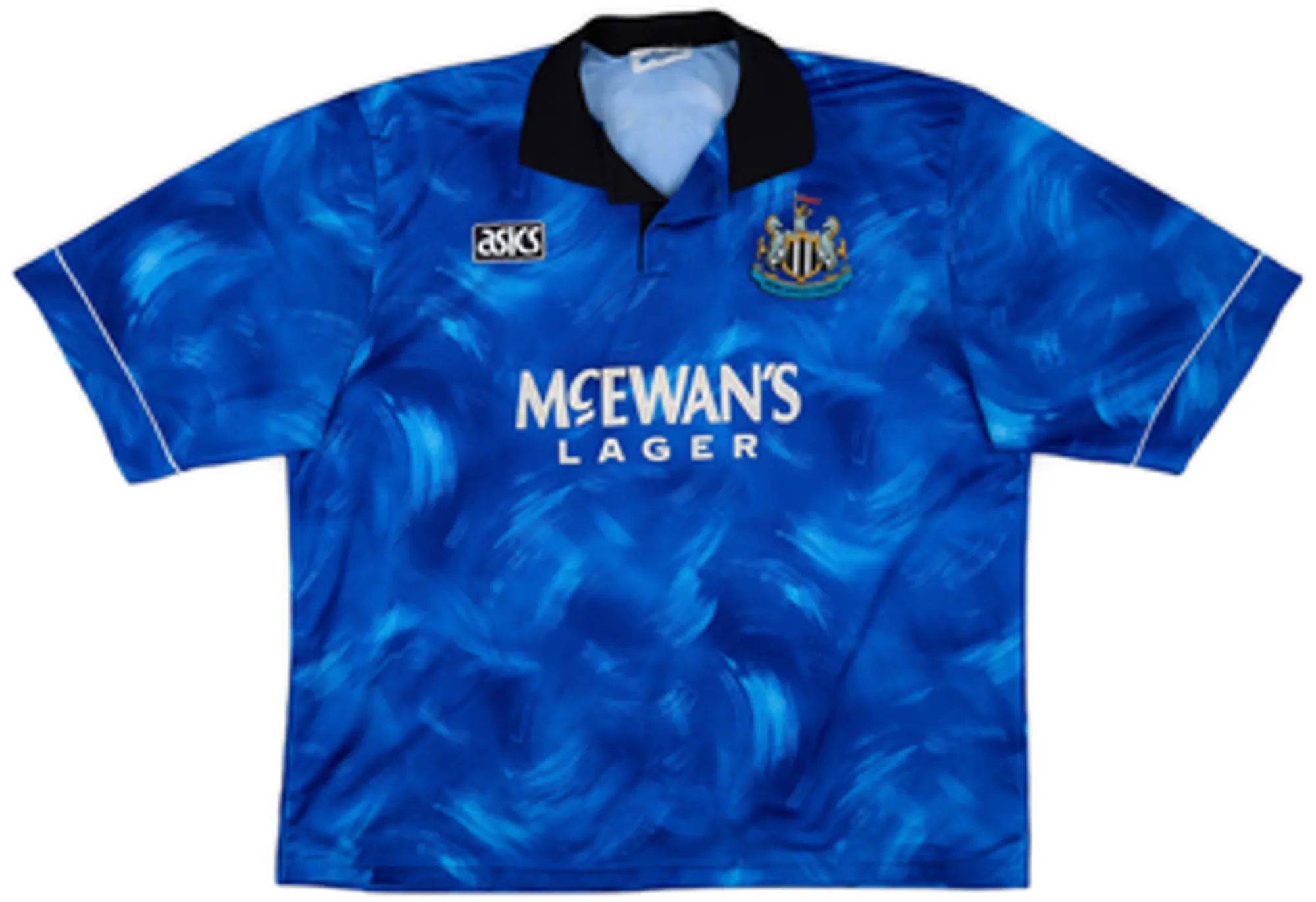 1993-95 Newcastle Away Shirt Albert #27 - 6/10 - (XXL)