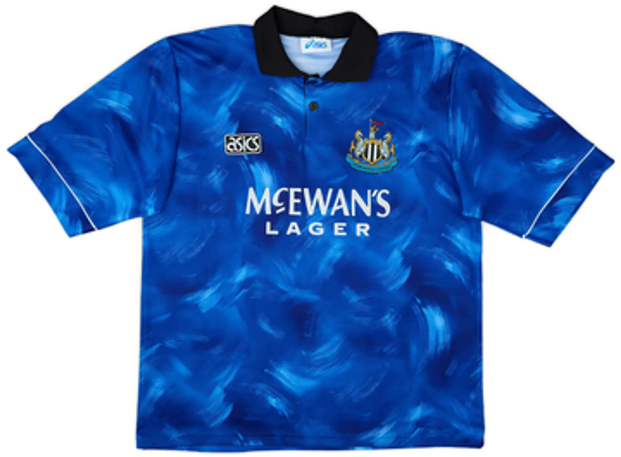 1993-95 Newcastle Away Shirt Albert #27 - 5/10 - (L)