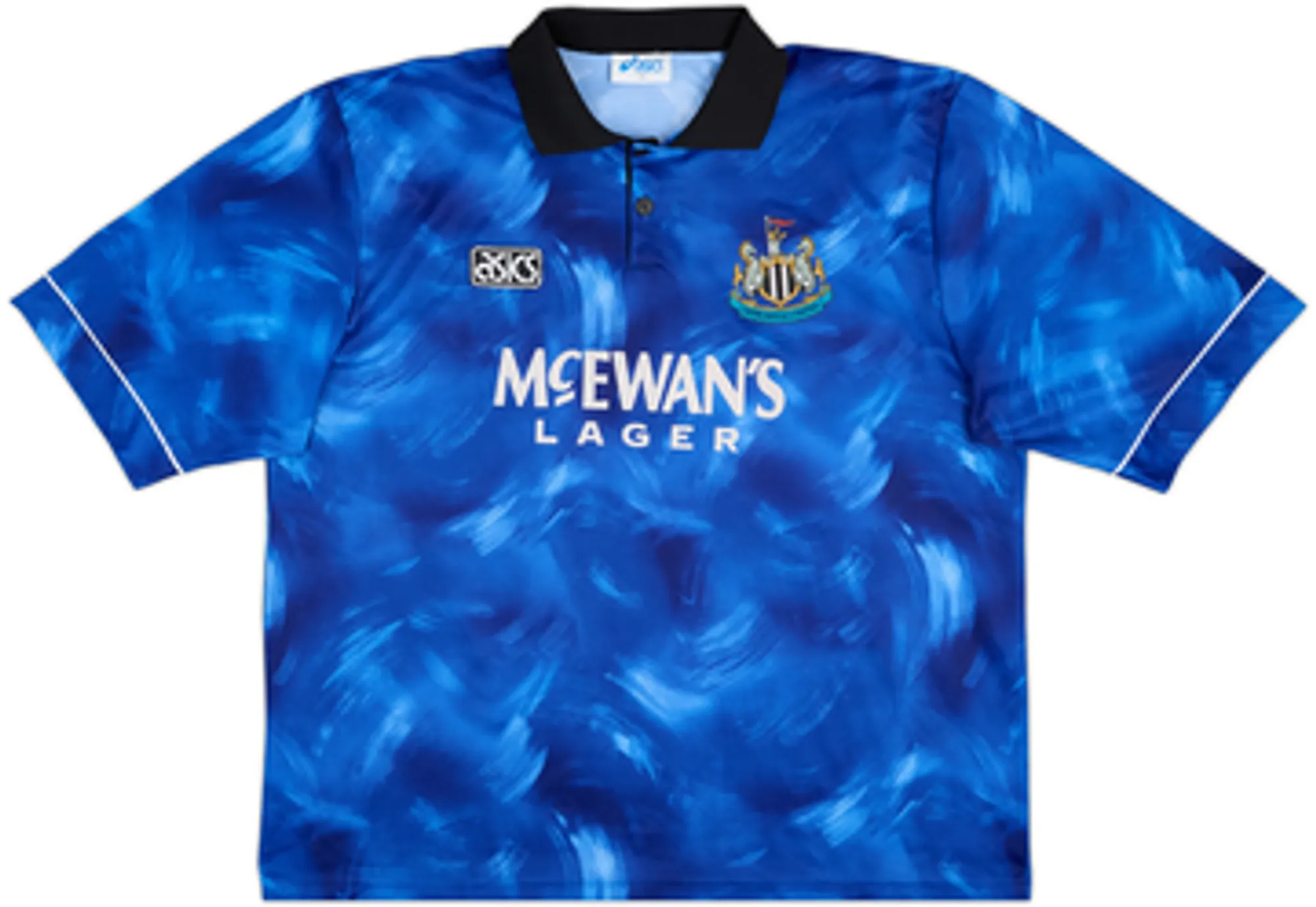 1993-95 Newcastle Away Shirt Albert #27 - 8/10 - (M)