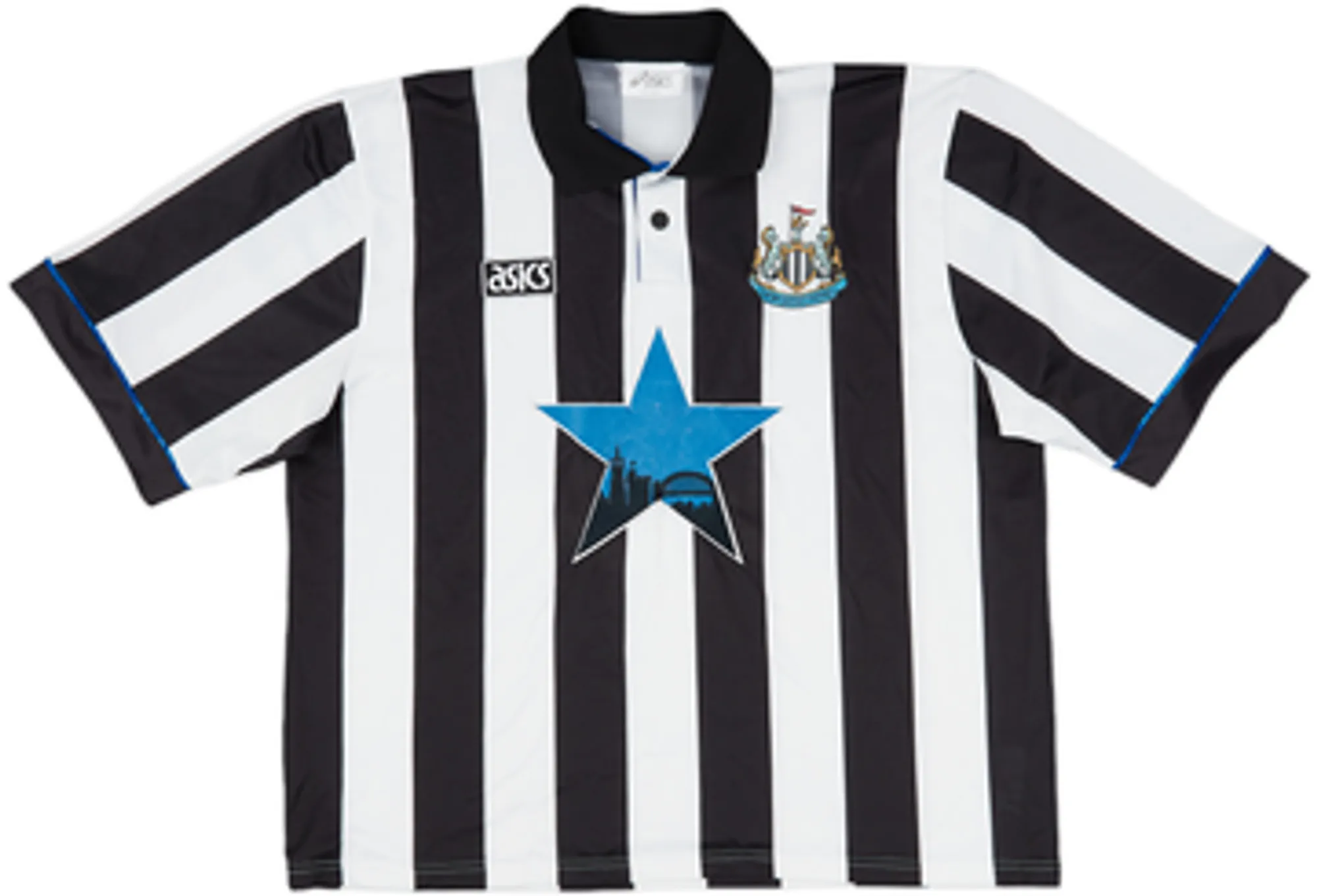 1993-95 Newcastle Home Shirt Cole #9 - 5/10 - (XXL)