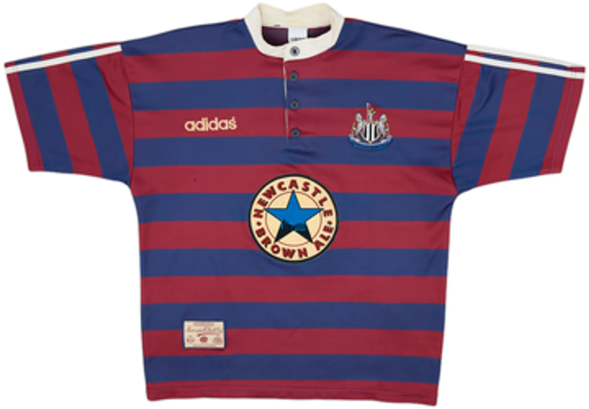 1995-96 Newcastle Away Shirt Ginola #14 - 6/10 - (L)