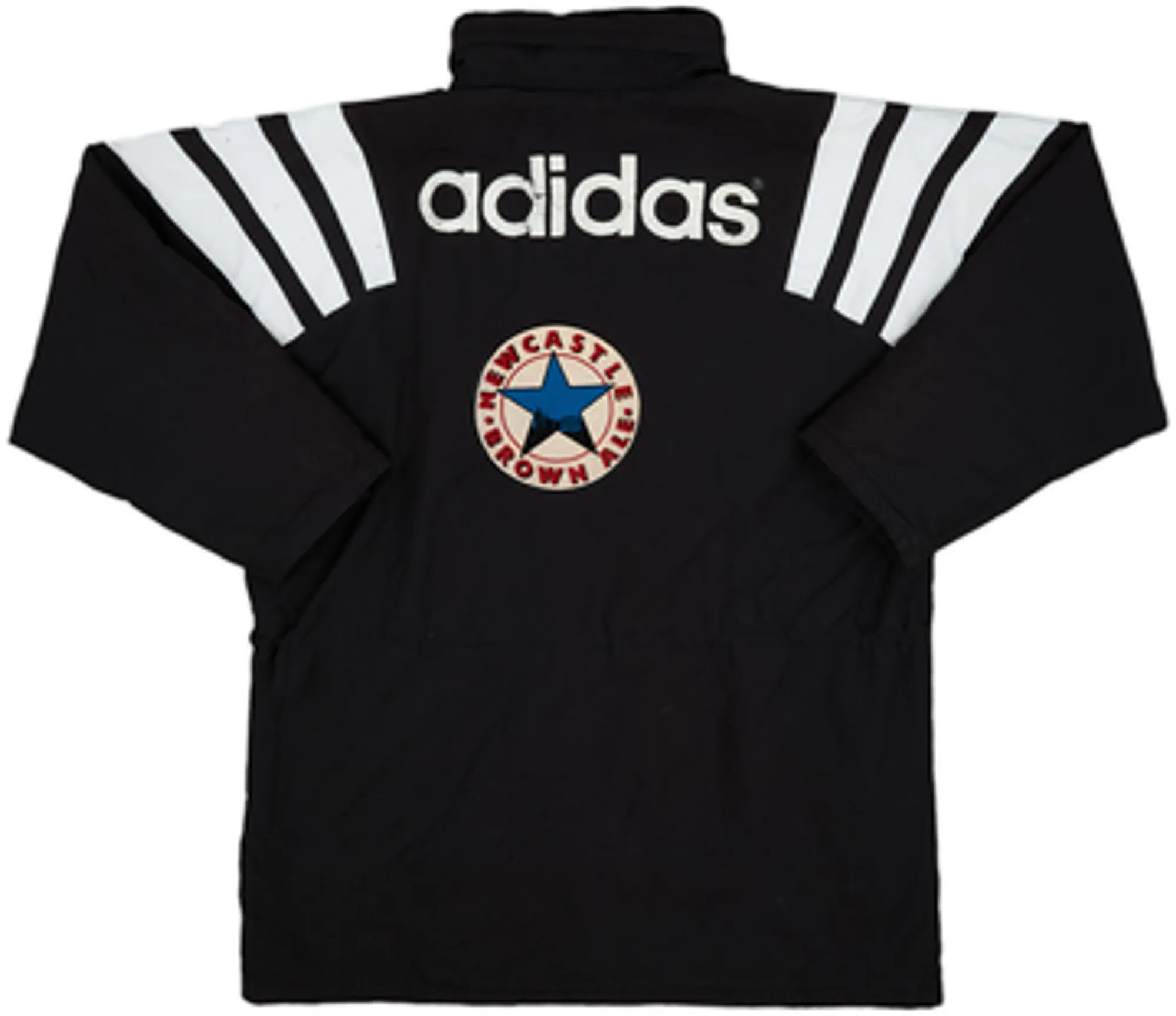 1996-97 Newcastle United adidas Bench Coat - 8/10 - (M)