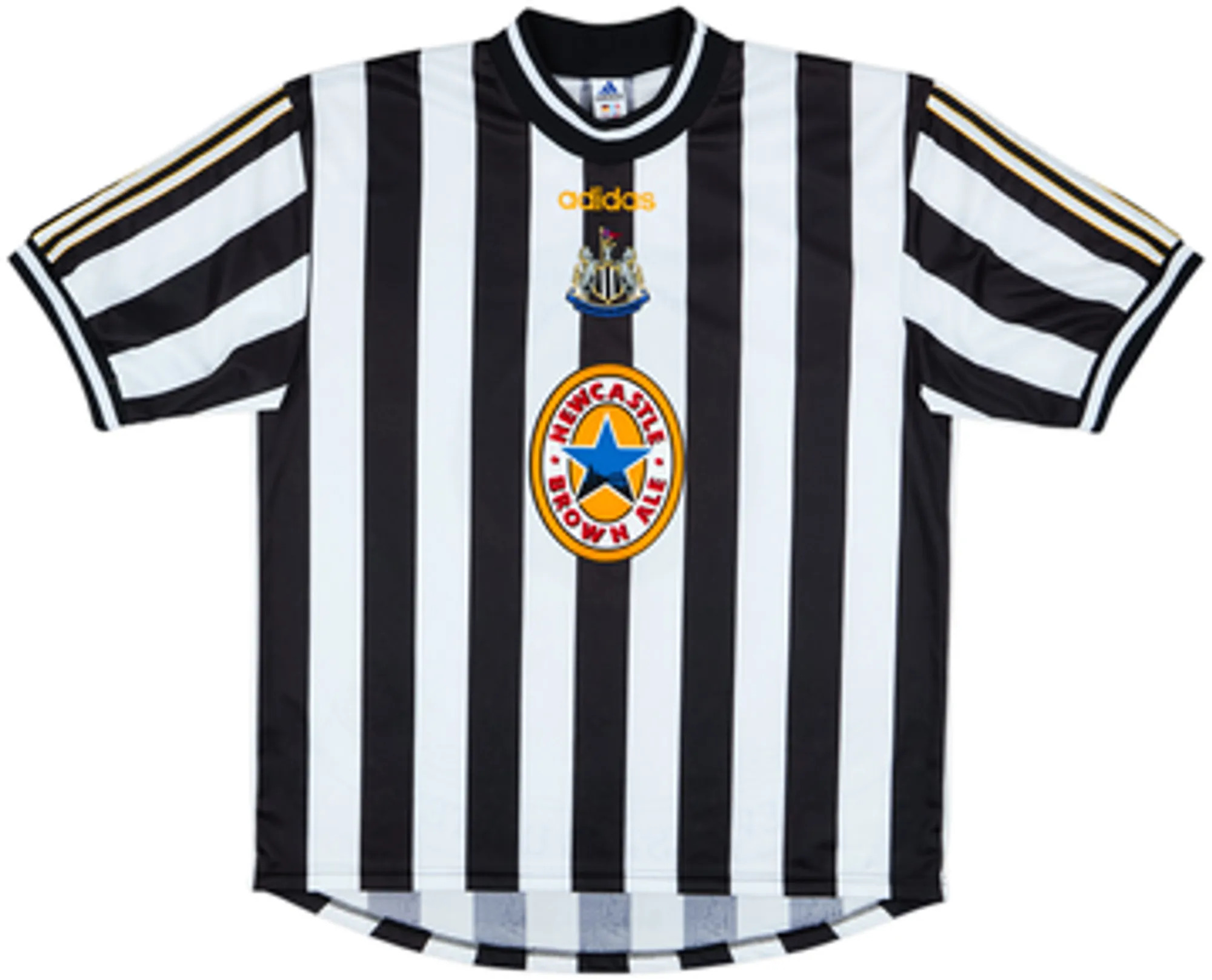 1997-99 Newcastle Home Shirt Shearer #9 - 9/10 - (L)