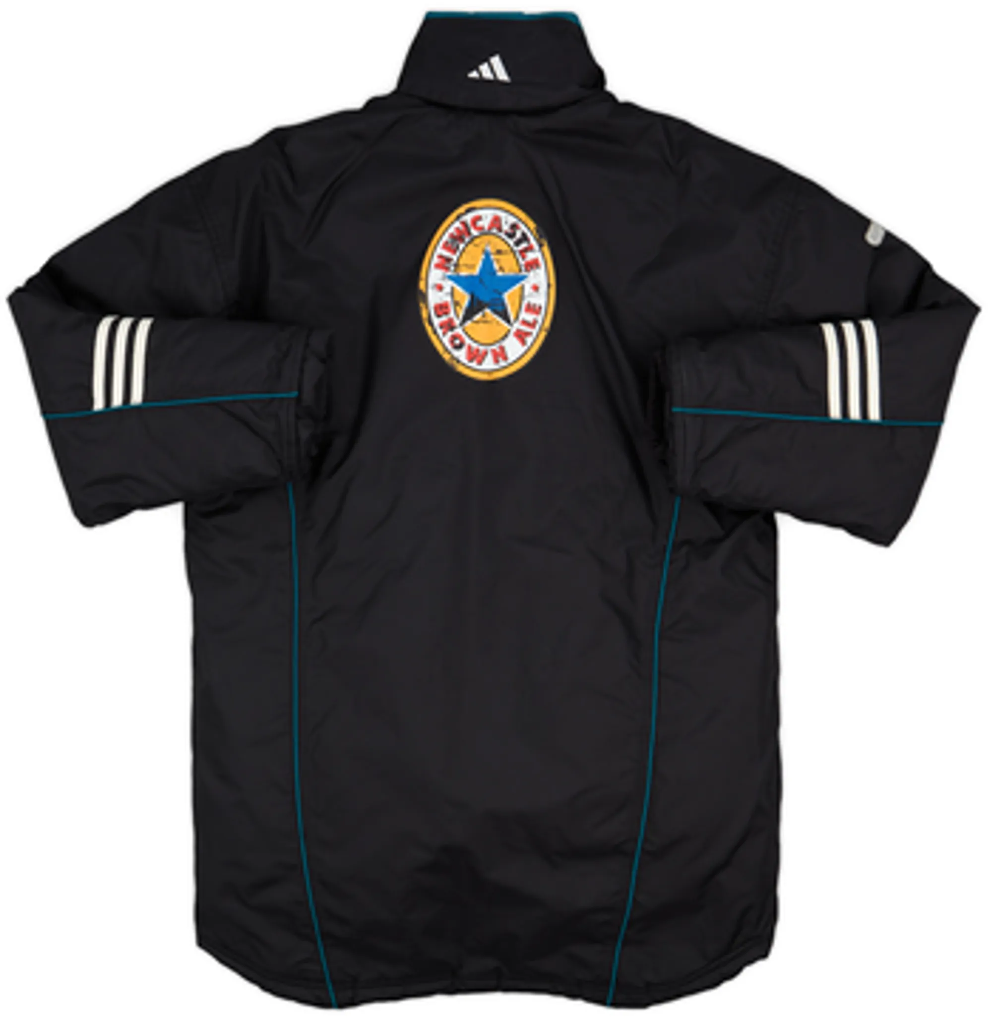 1999-00 Newcastle adidas Padded Bench Coat - 6/10 - (S)