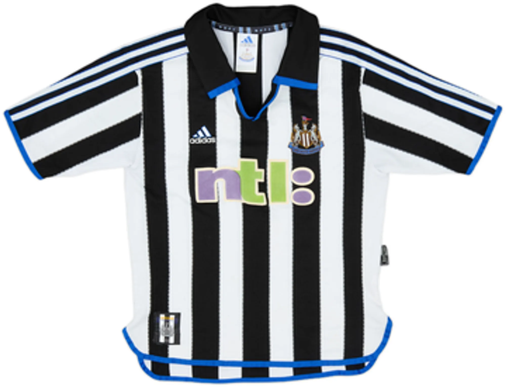 2000-01 Newcastle Home Shirt & Shorts - 7/10 - (L.Boys)