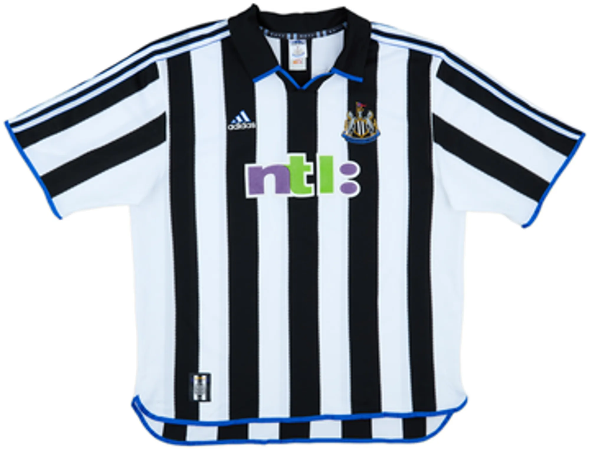 2000-01 Newcastle Home Shirt Shearer #9 - 8/10 - (XXL)