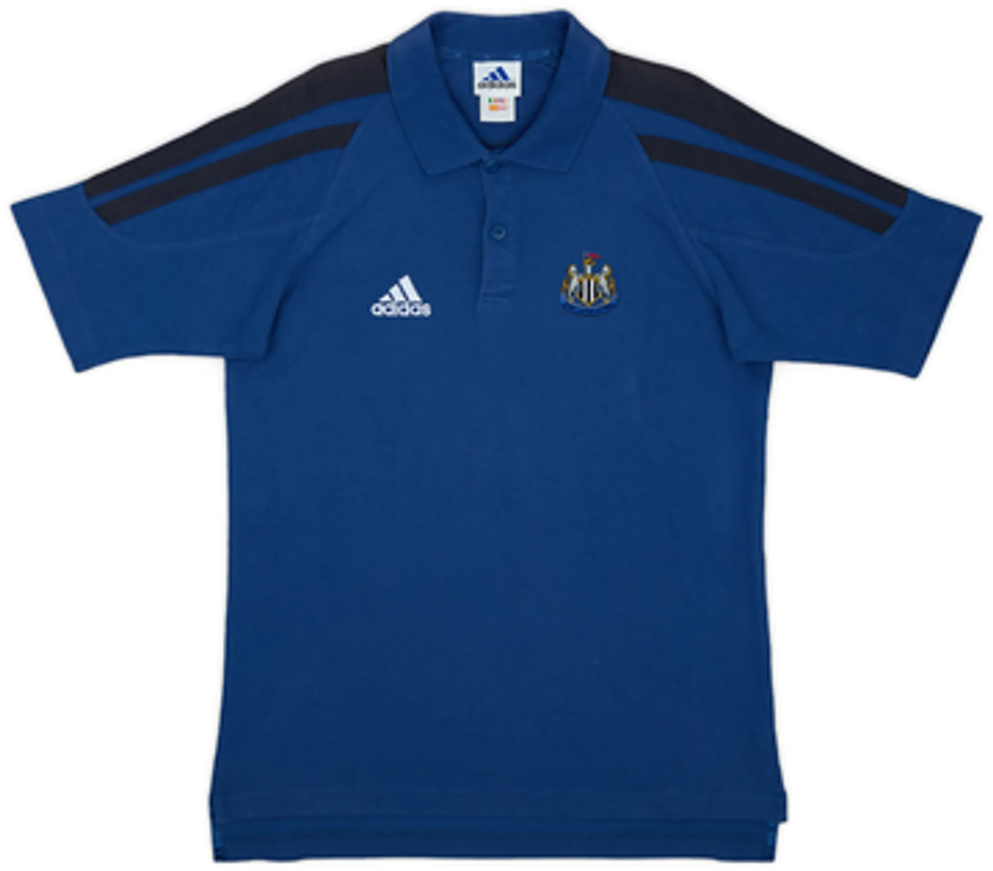 2001-02 Newcastle adidas Polo Shirt - 9/10 - (M)