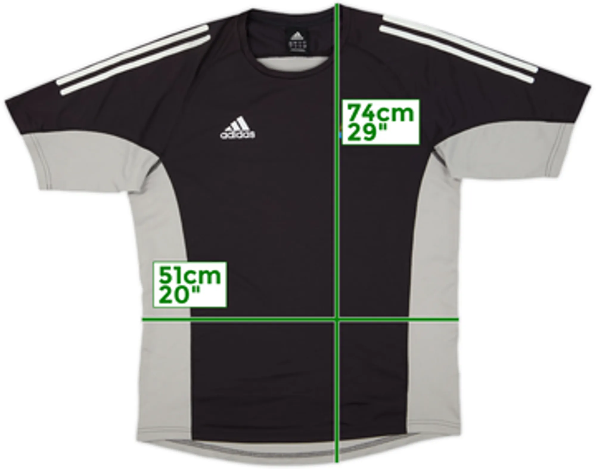 2002-03 Newcastle adidas Training Shirt - 6/10 - (M/L)