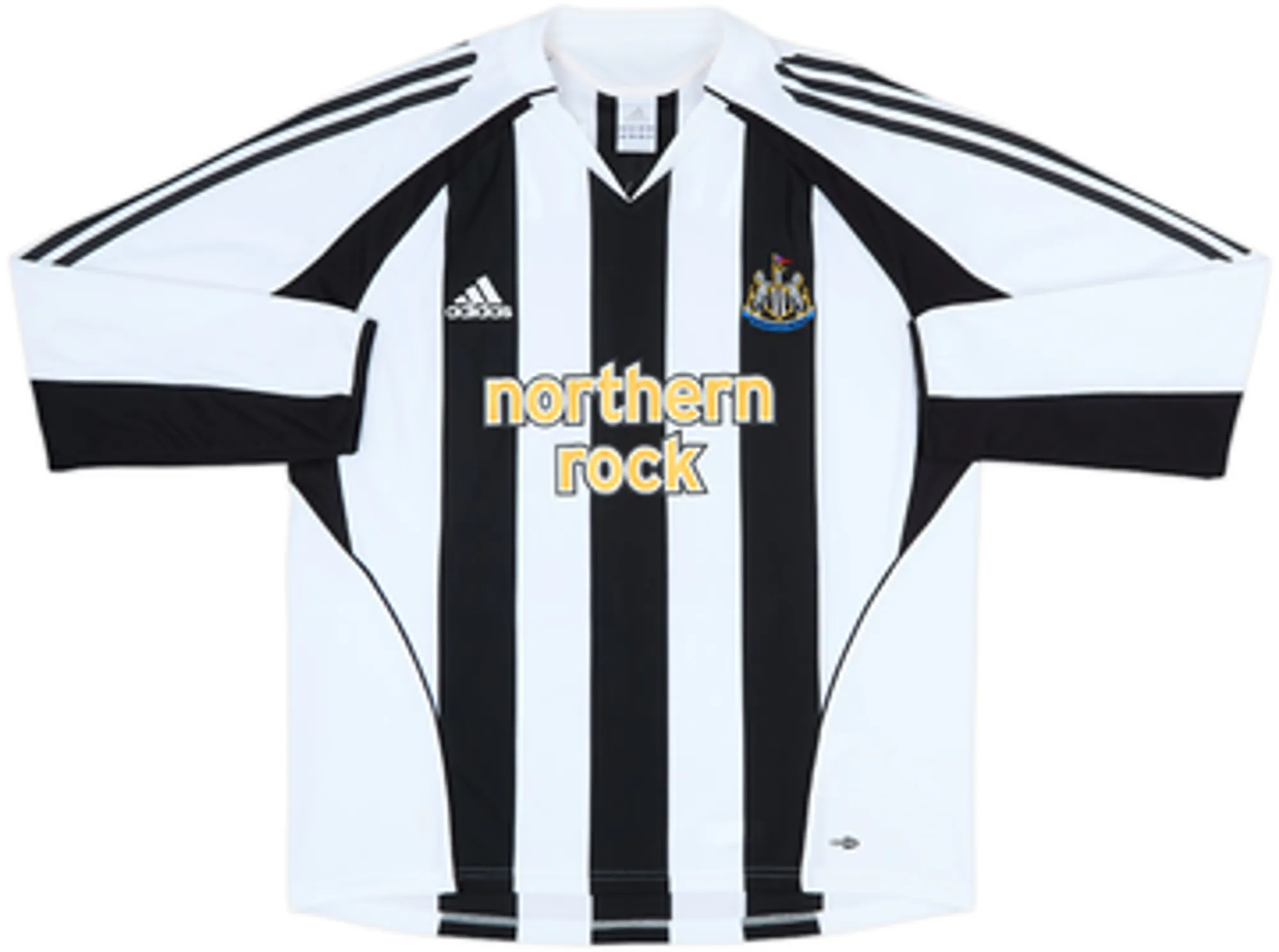 2005-07 Newcastle Home L/S Shirt Shearer #9 - 10/10 - (L)