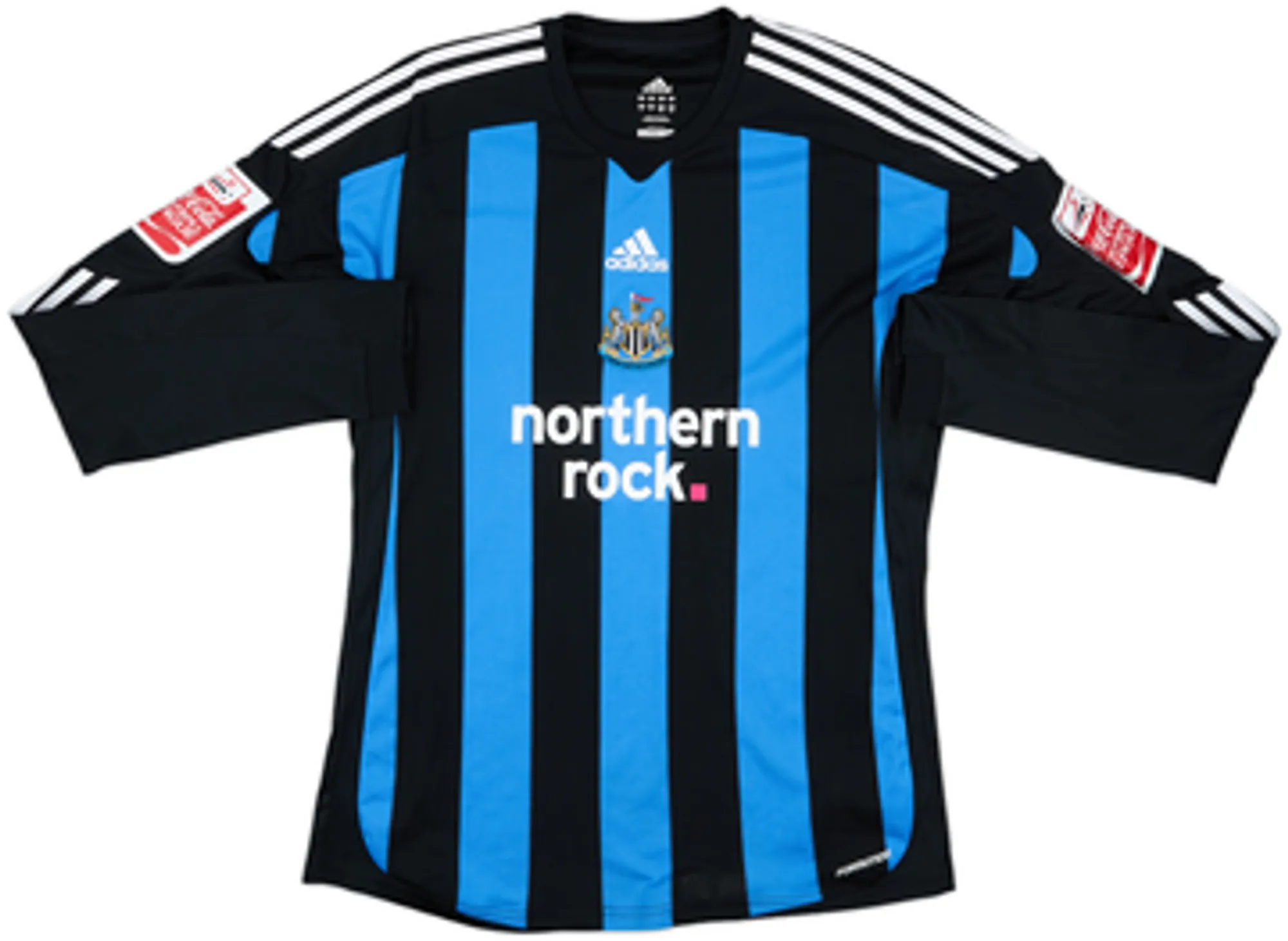 2009-10 Newcastle Player Issue Third L/S Shirt Jonas #18 - 9/10 - (L)