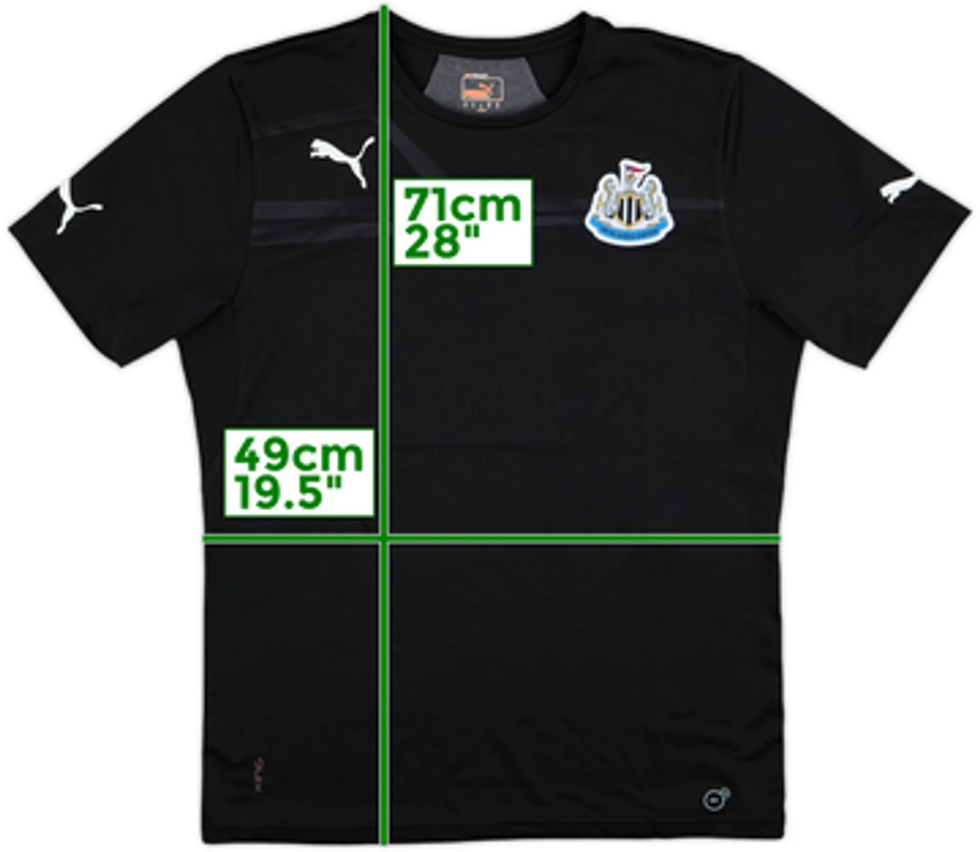 2011-12 Newcastle Puma Training Shirt - 8/10 - (M)