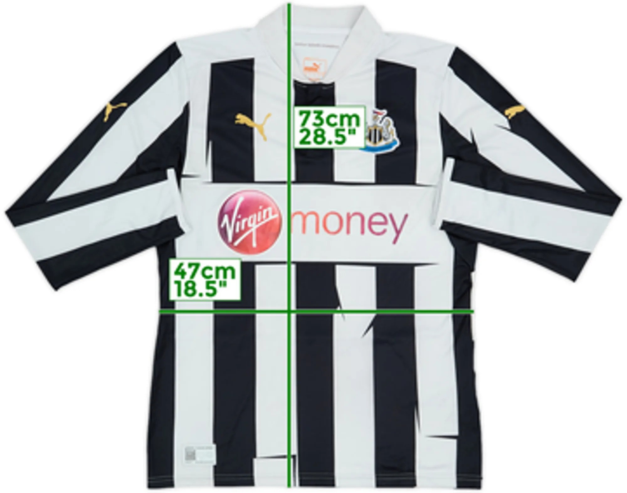 2012-13 Newcastle Home Shirt - 4/10 - (L)