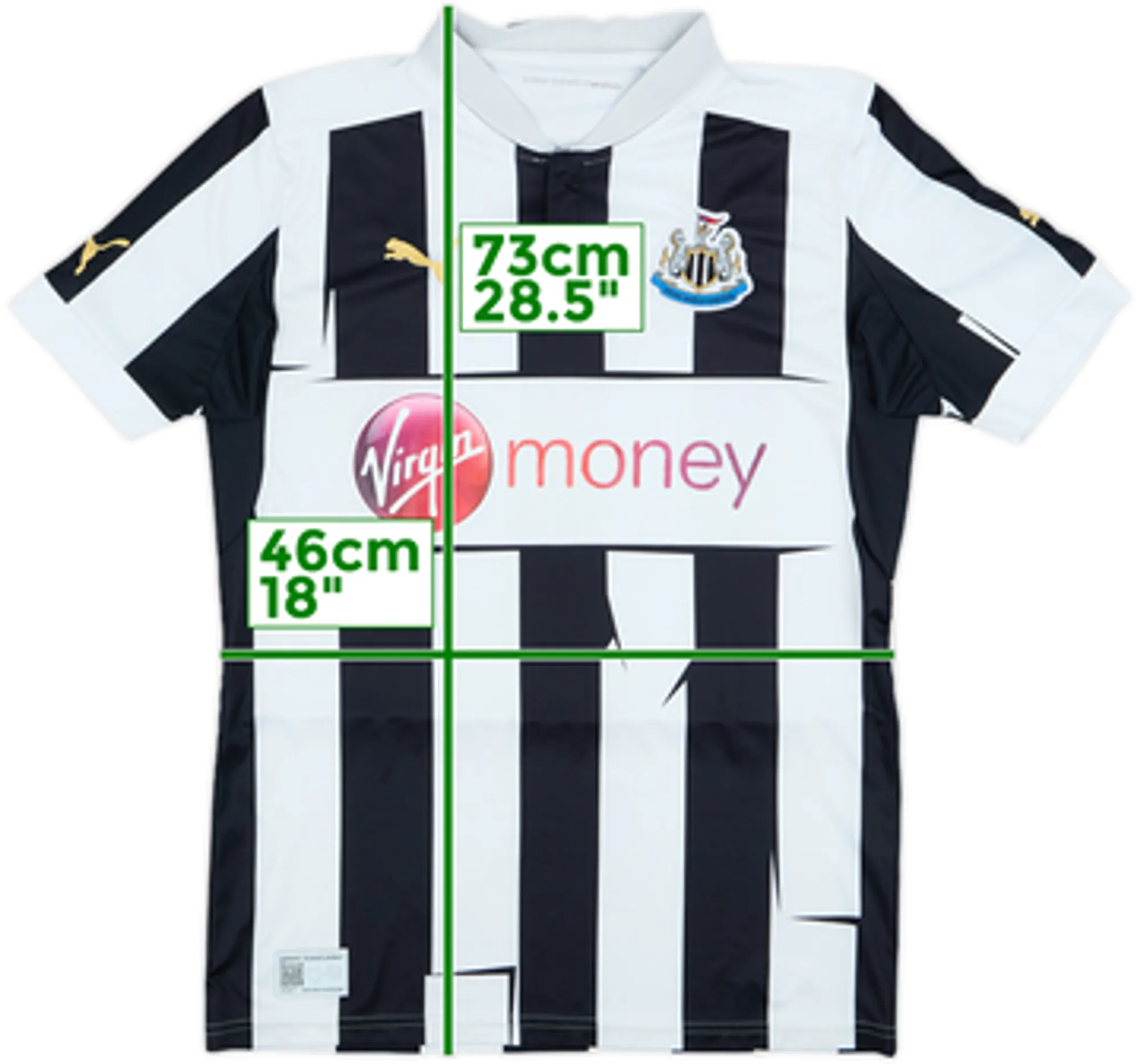 2012-13 Newcastle Home Shirt - 5/10 - (L)