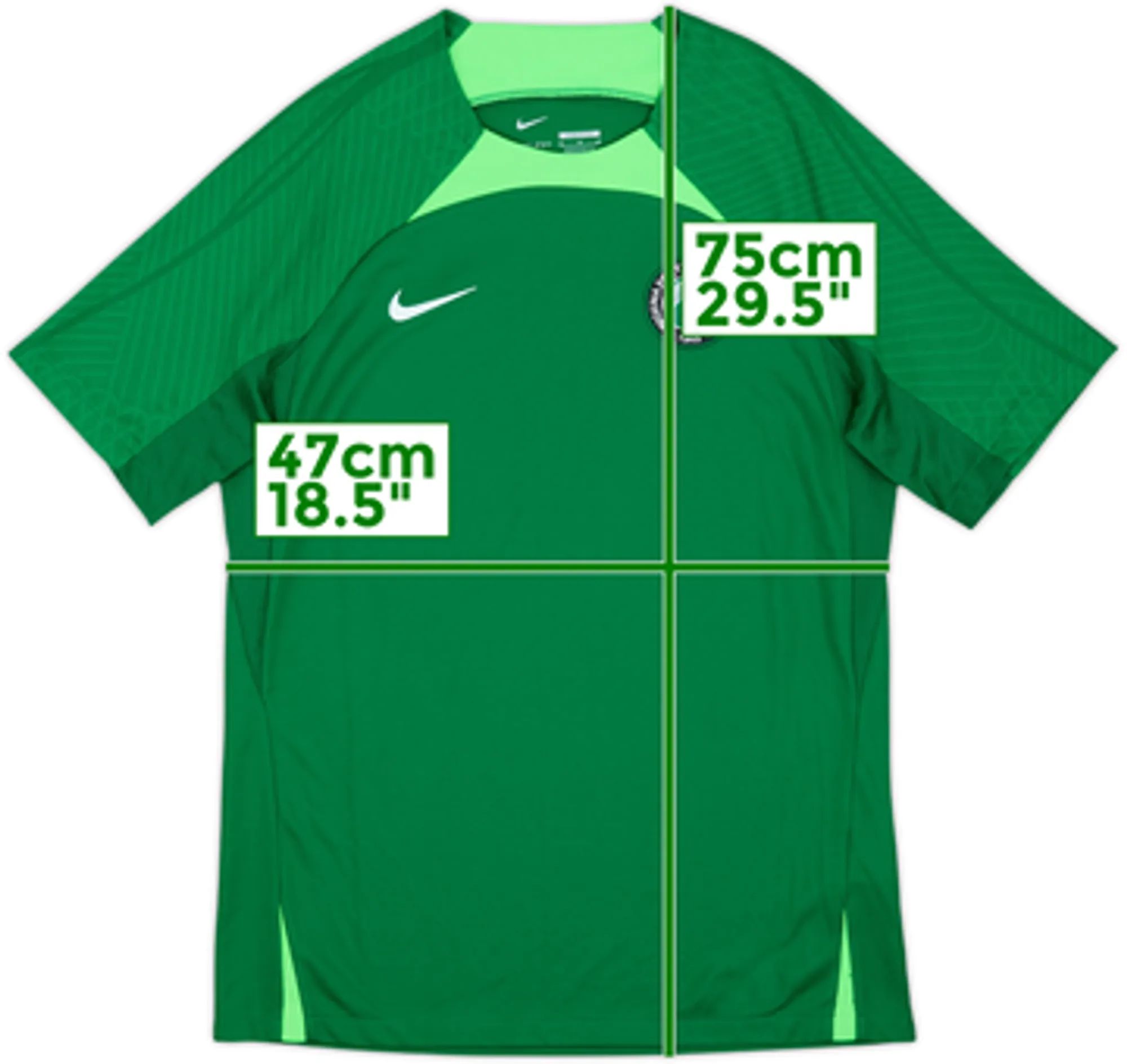2022-23 Nigeria Nike Training Shirt - 9/10 - (XL)