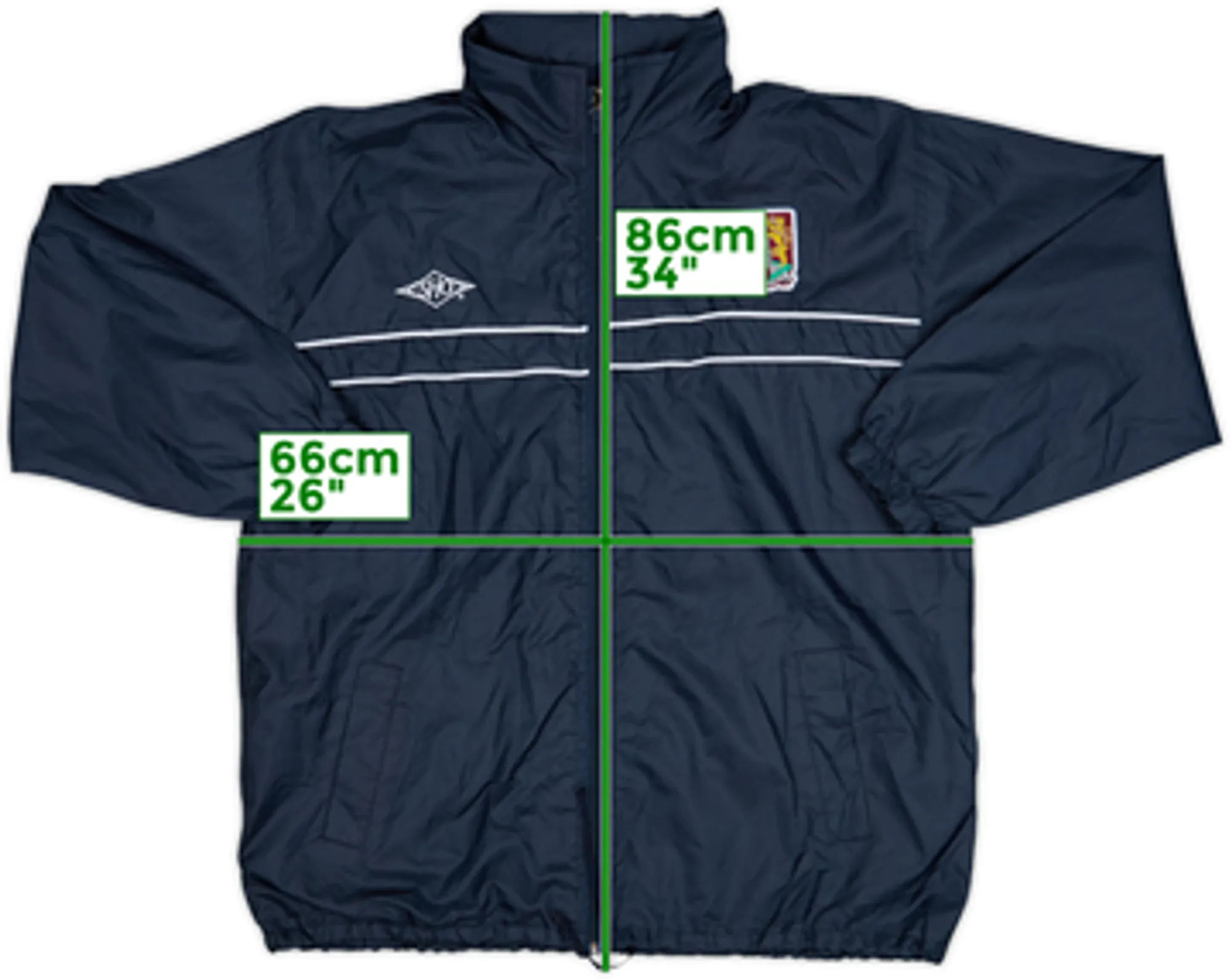 2000-02 Northampton Shot Hooded Rain Jacket - 10/10 - (XL)