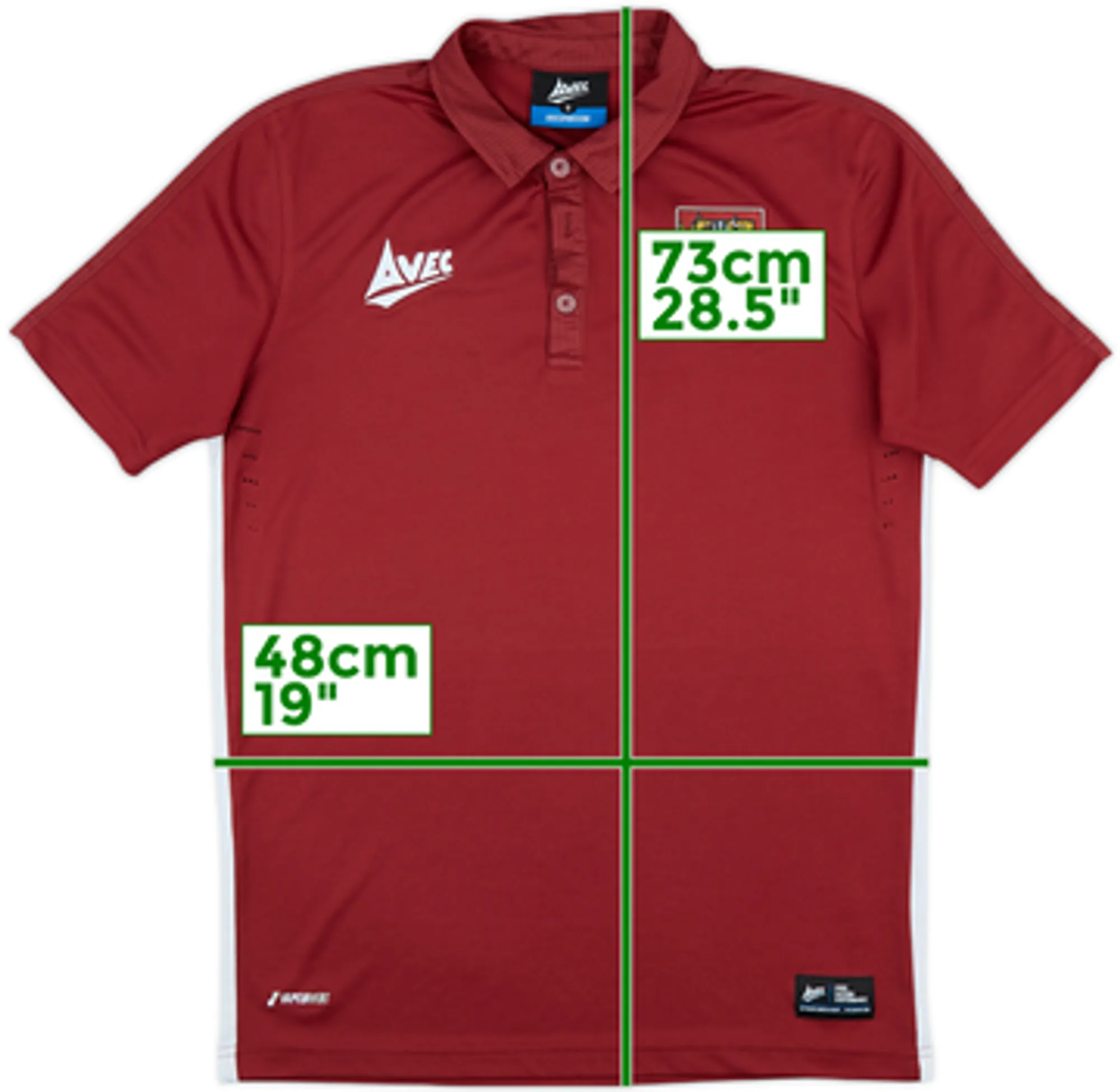2020-21 Northampton Avec Polo Shirt - 8/10 - (S)