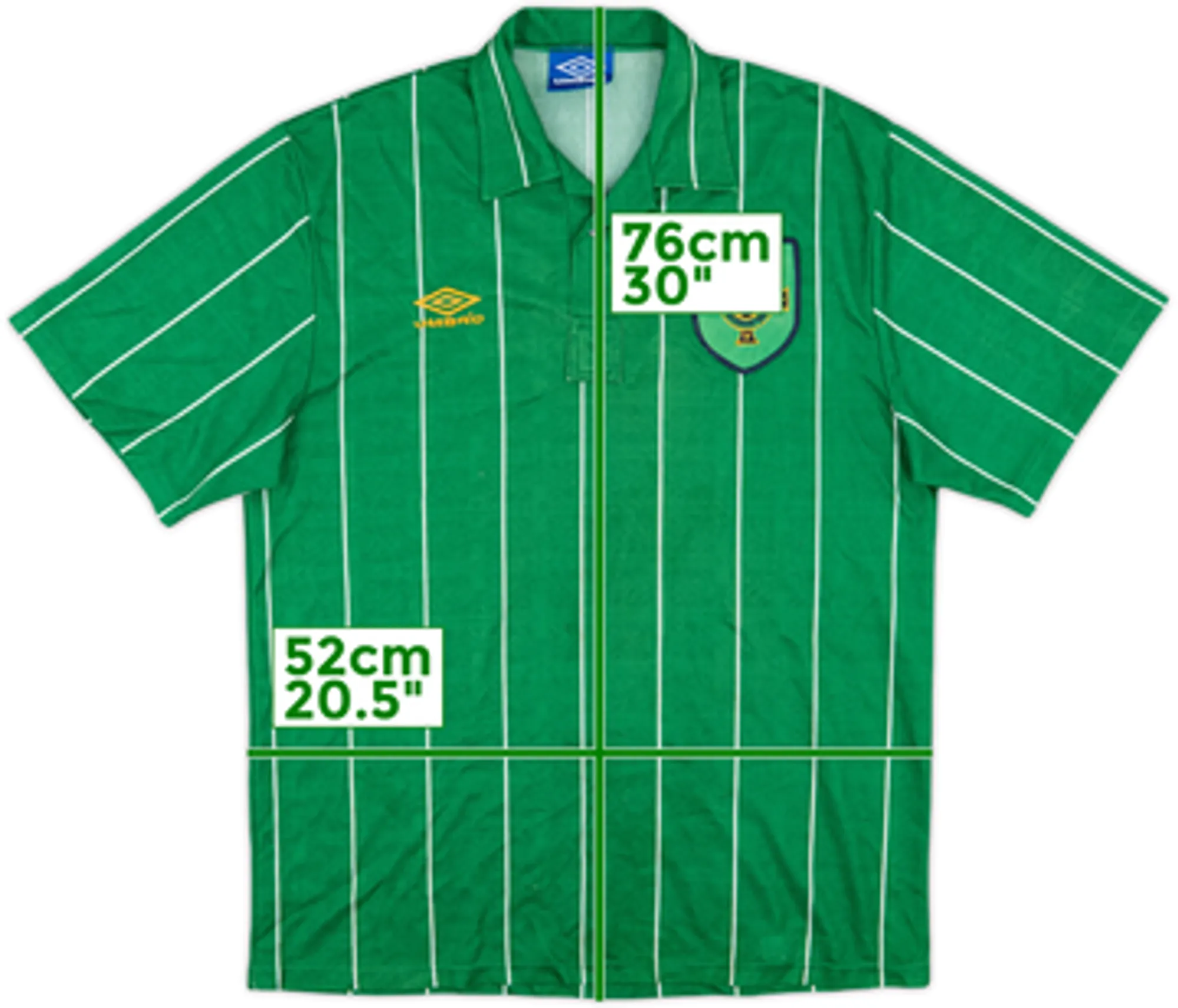 1992-94 Northern Ireland Home Shirt - 6/10 - (L)