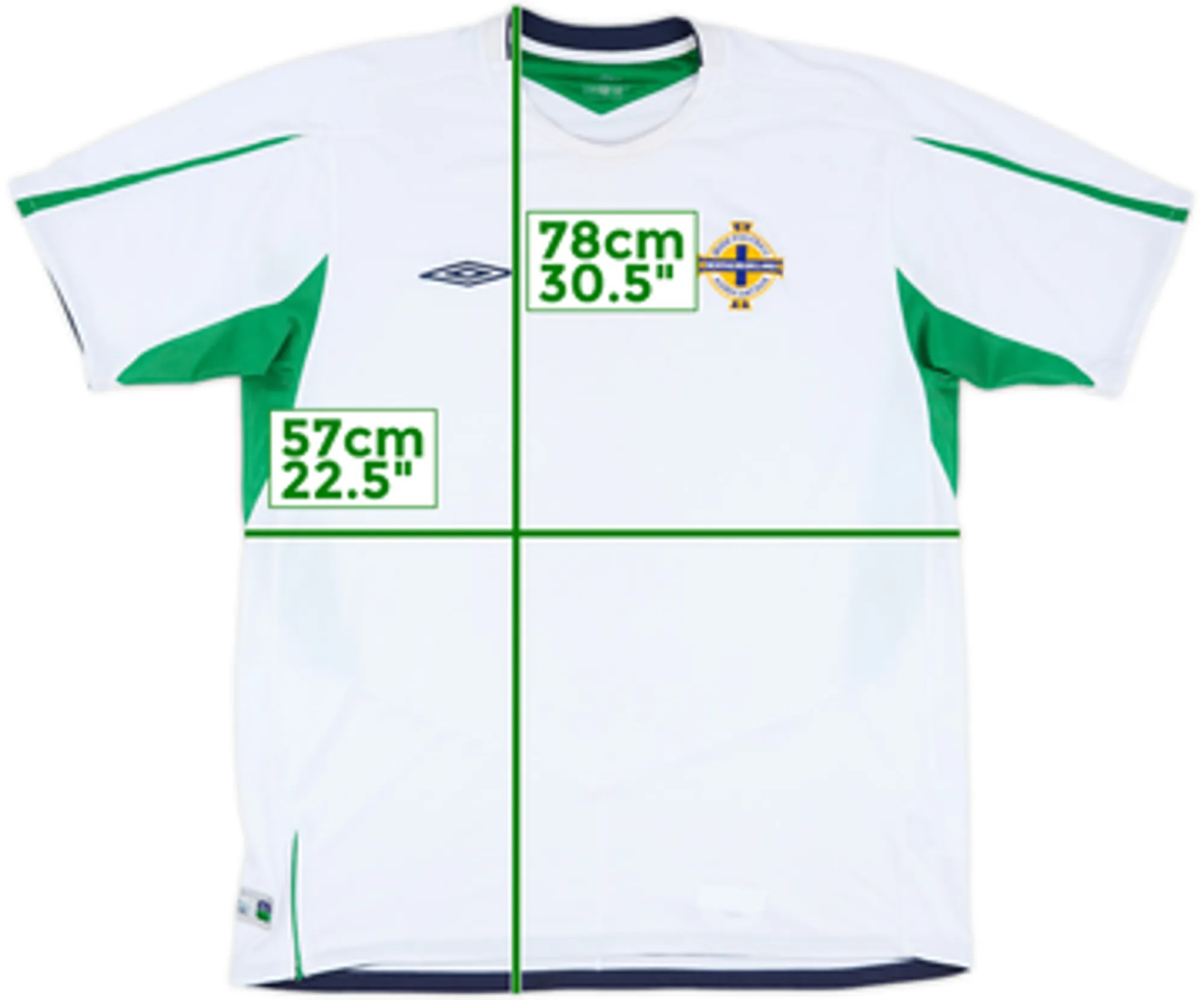 2004-06 Northern Ireland Away Shirt - 7/10 - (XL)