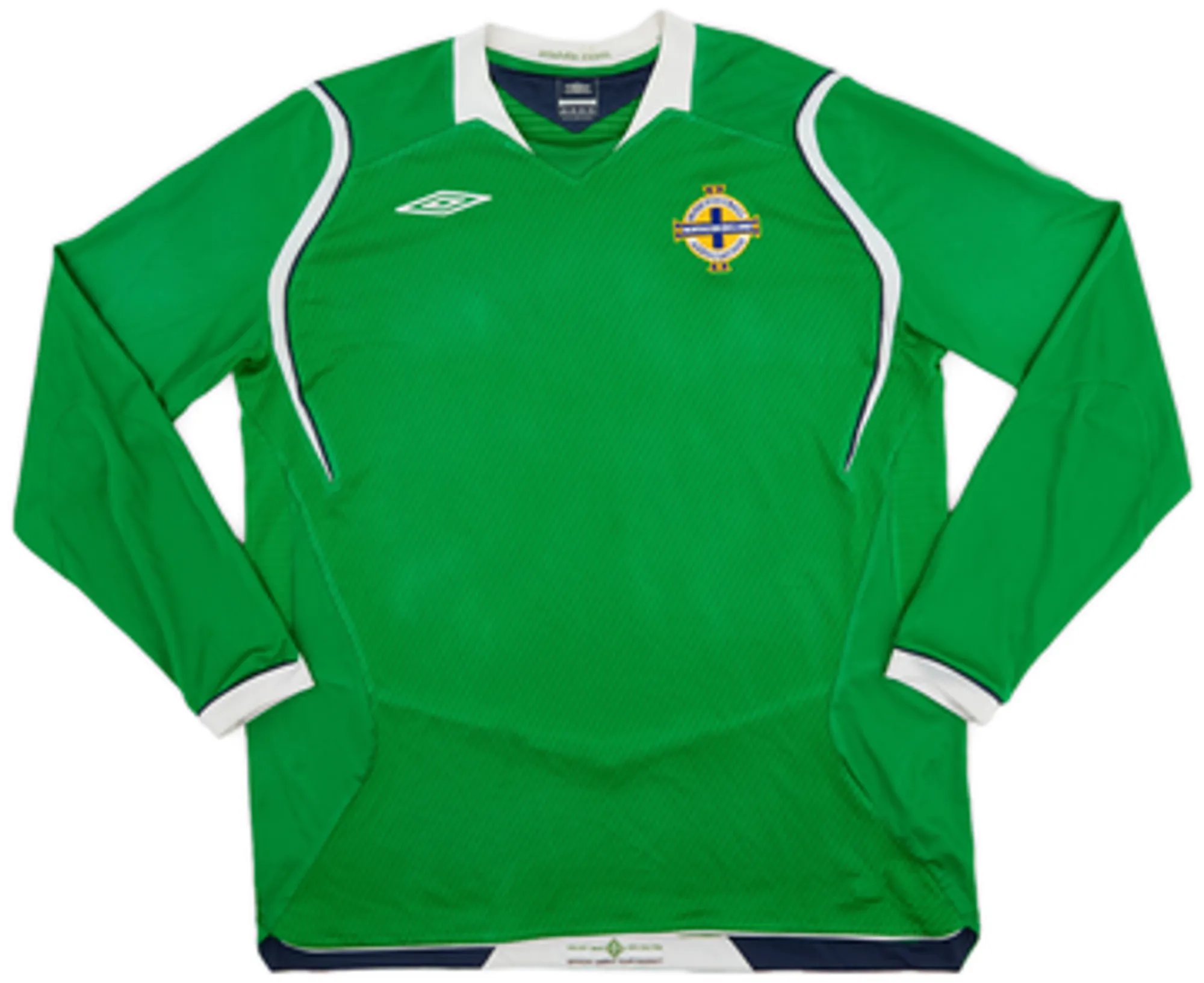 2008-10 Northern Ireland Home L/S Shirt - 8/10 - (XL)