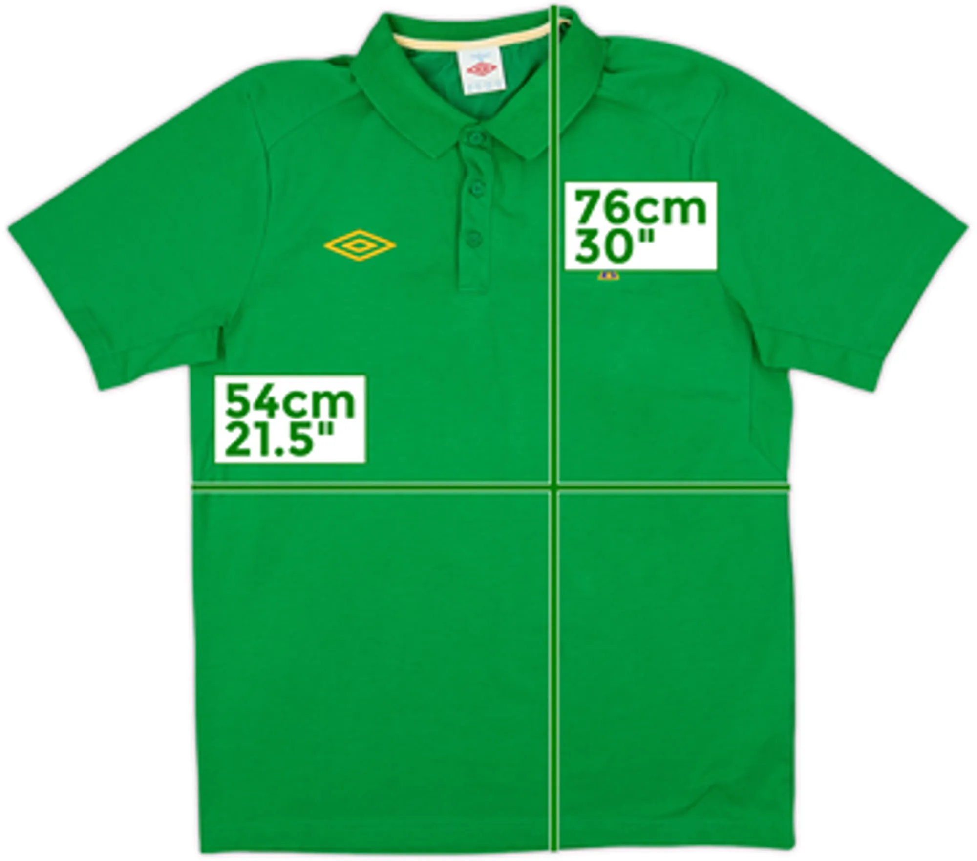 2010-12 Northern Ireland Umbro Polo Shirt - 9/10 - (XL)