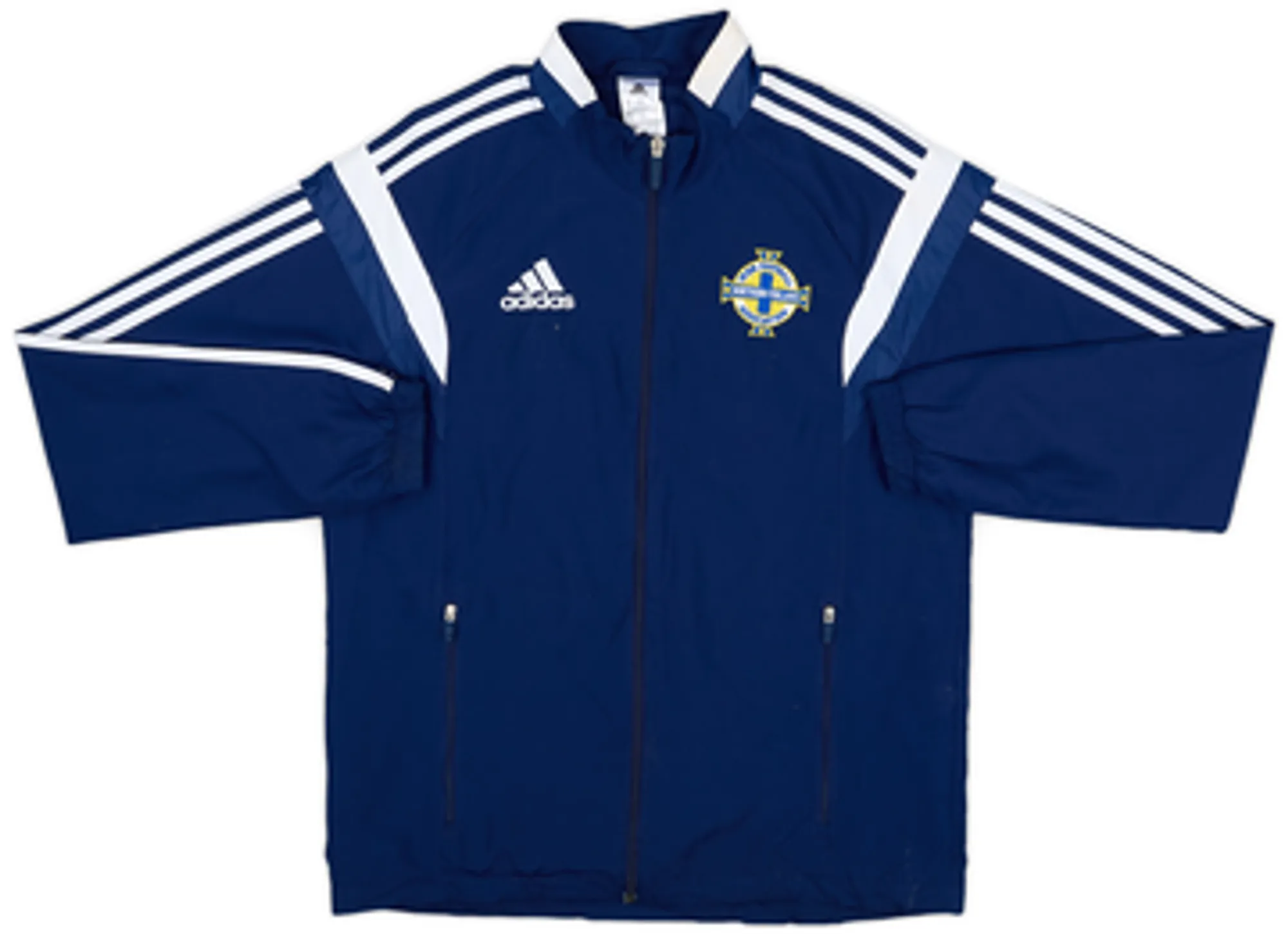 2014-15 Northern Ireland adidas Track Jacket - 8/10 - (M)